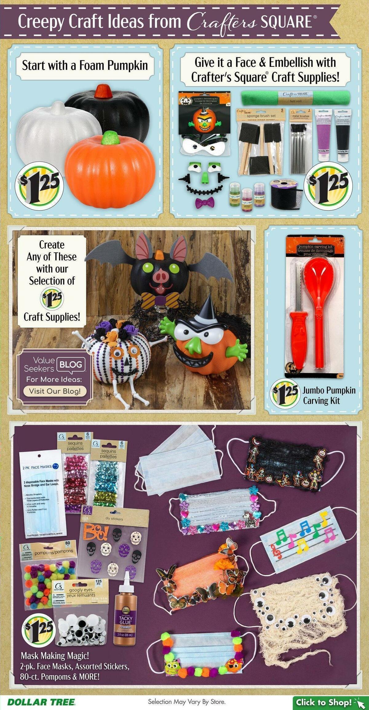 Dollar Tree Weekly Ad from October 23