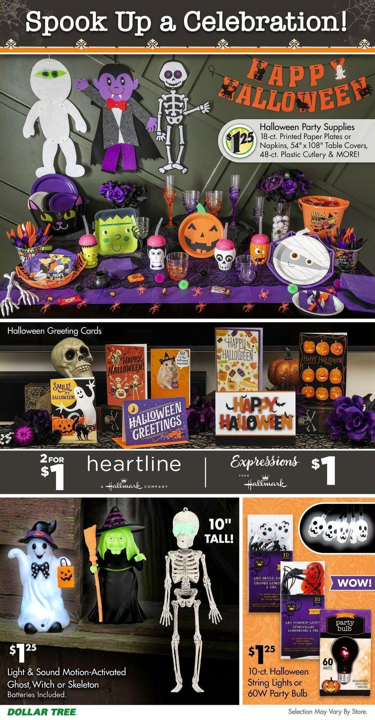 Dollar Tree Weekly Ad from October 23