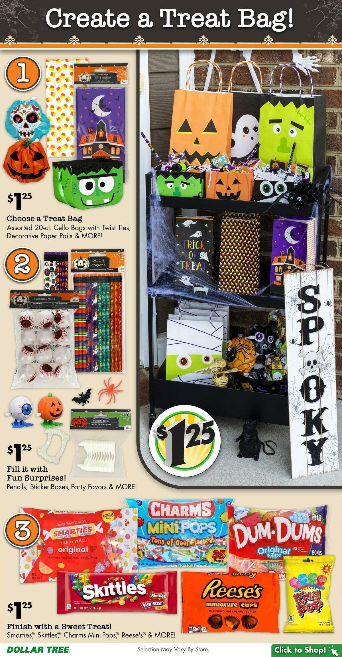 Dollar Tree Weekly Ad from October 23