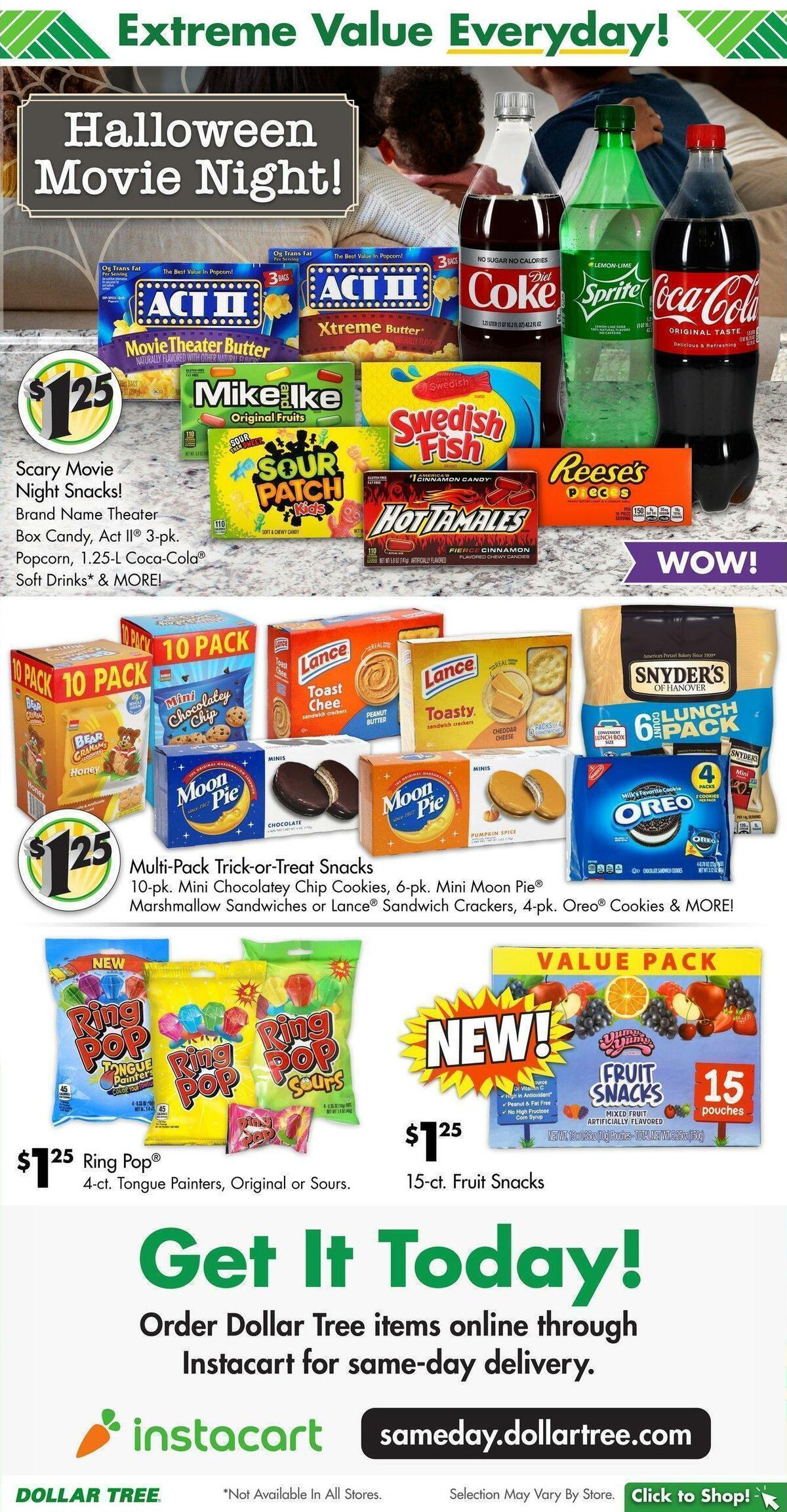 Dollar Tree Weekly Ad from October 23