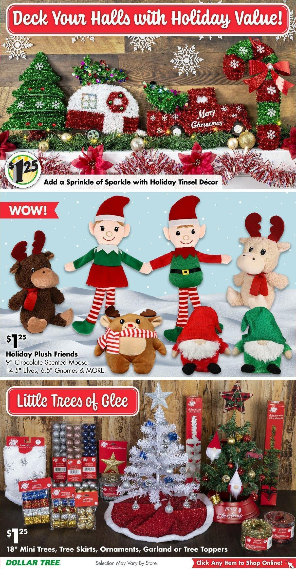 Dollar Tree Weekly Ad from November 25