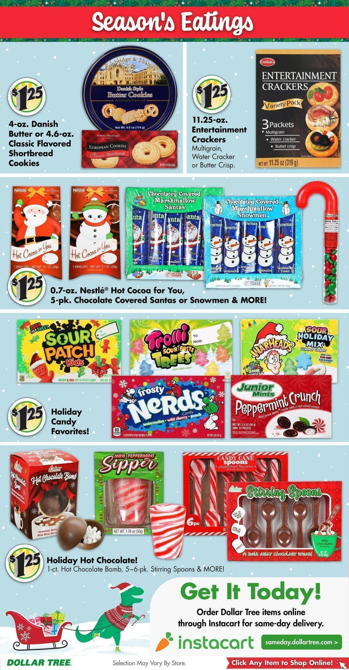 Dollar Tree Weekly Ad from November 25