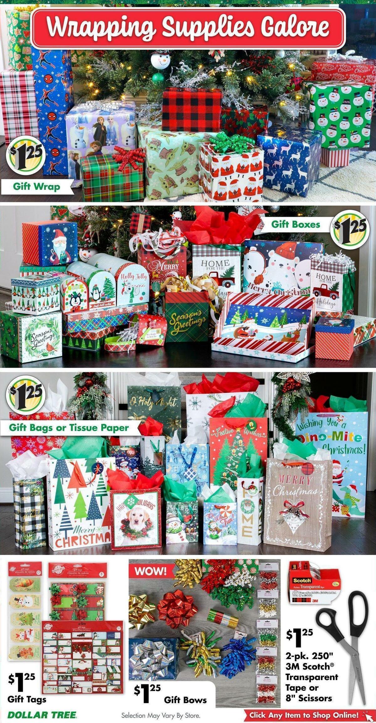 Dollar Tree Weekly Ad from November 25