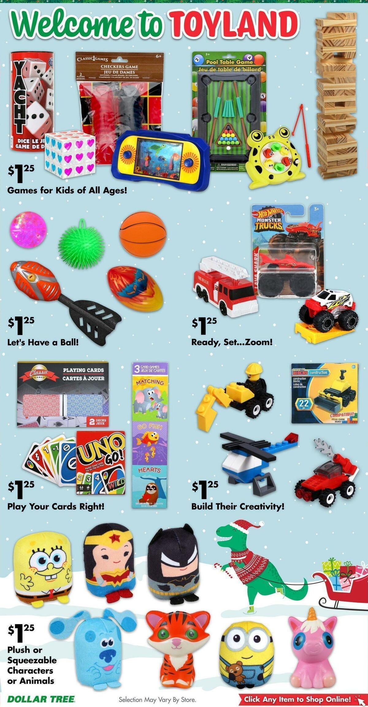 Dollar Tree Weekly Ad from November 25