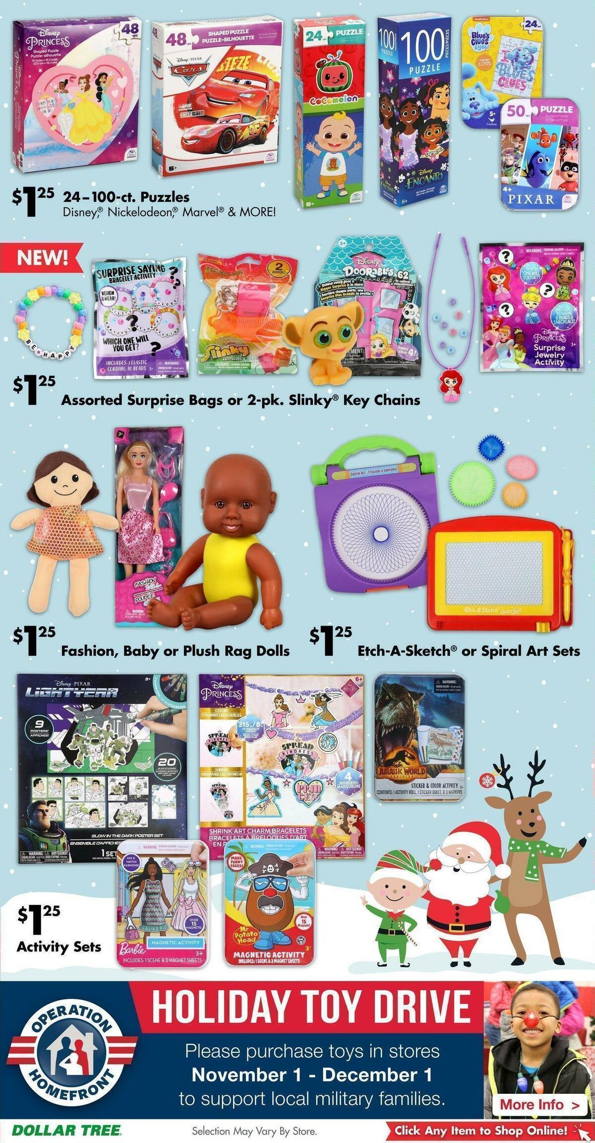 Dollar Tree Weekly Ad from November 25