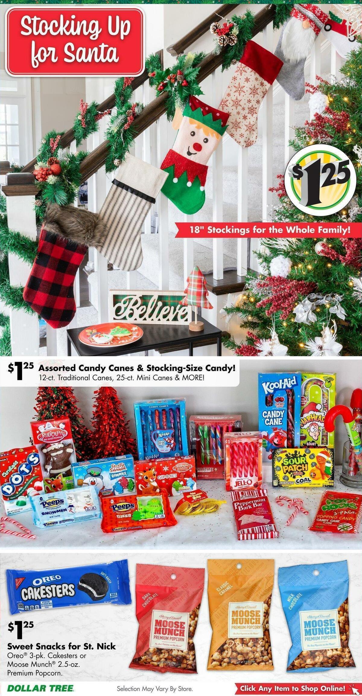 Dollar Tree Weekly Ad from November 25