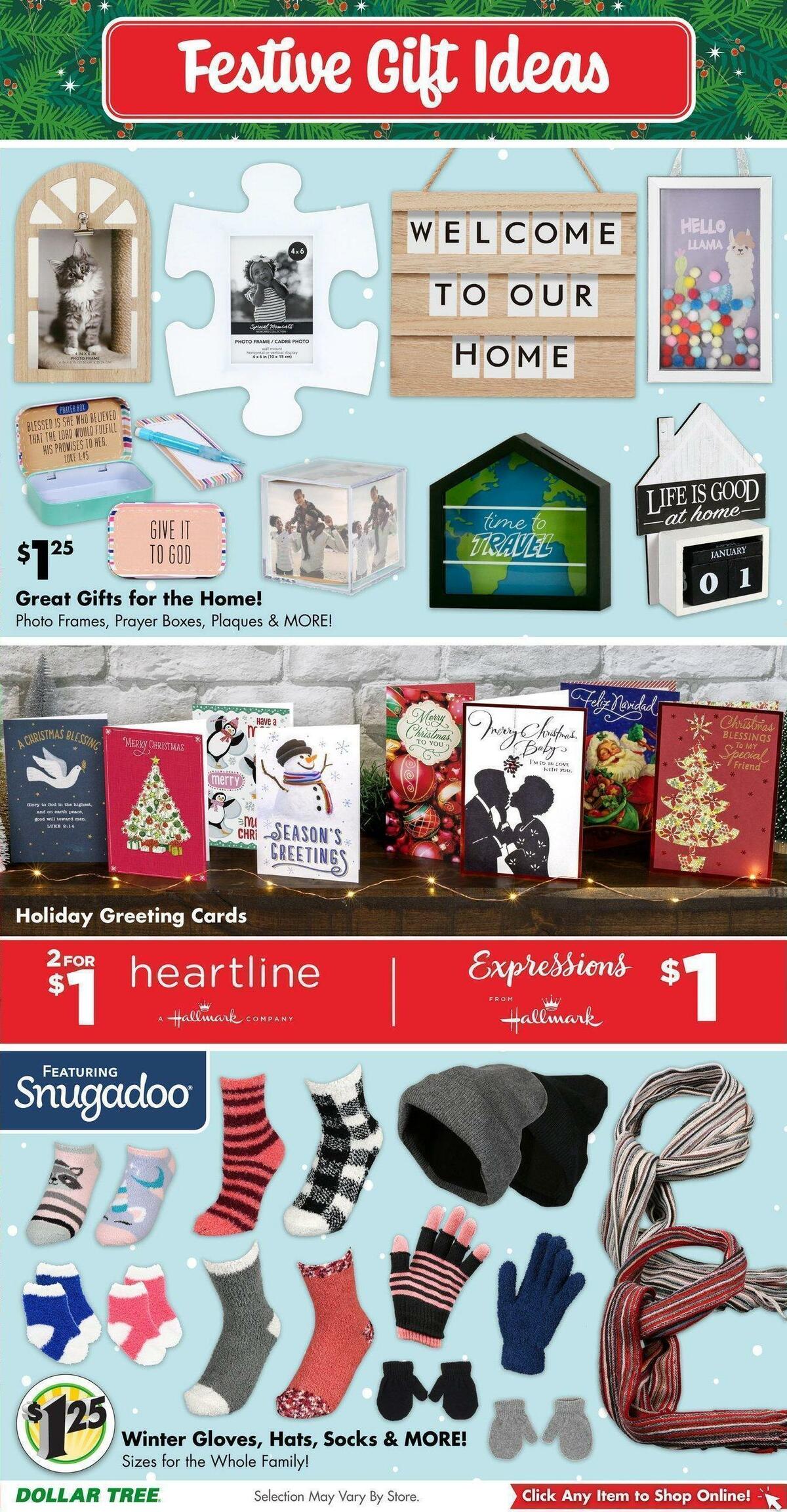 Dollar Tree Weekly Ad from December 11