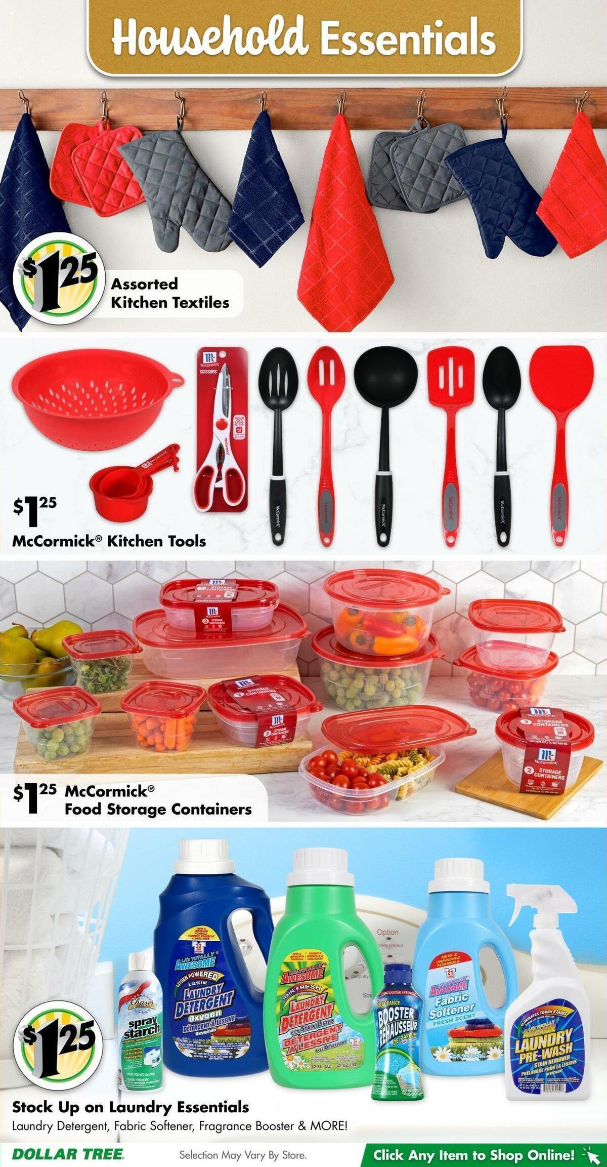 Dollar Tree Weekly Ad from December 26