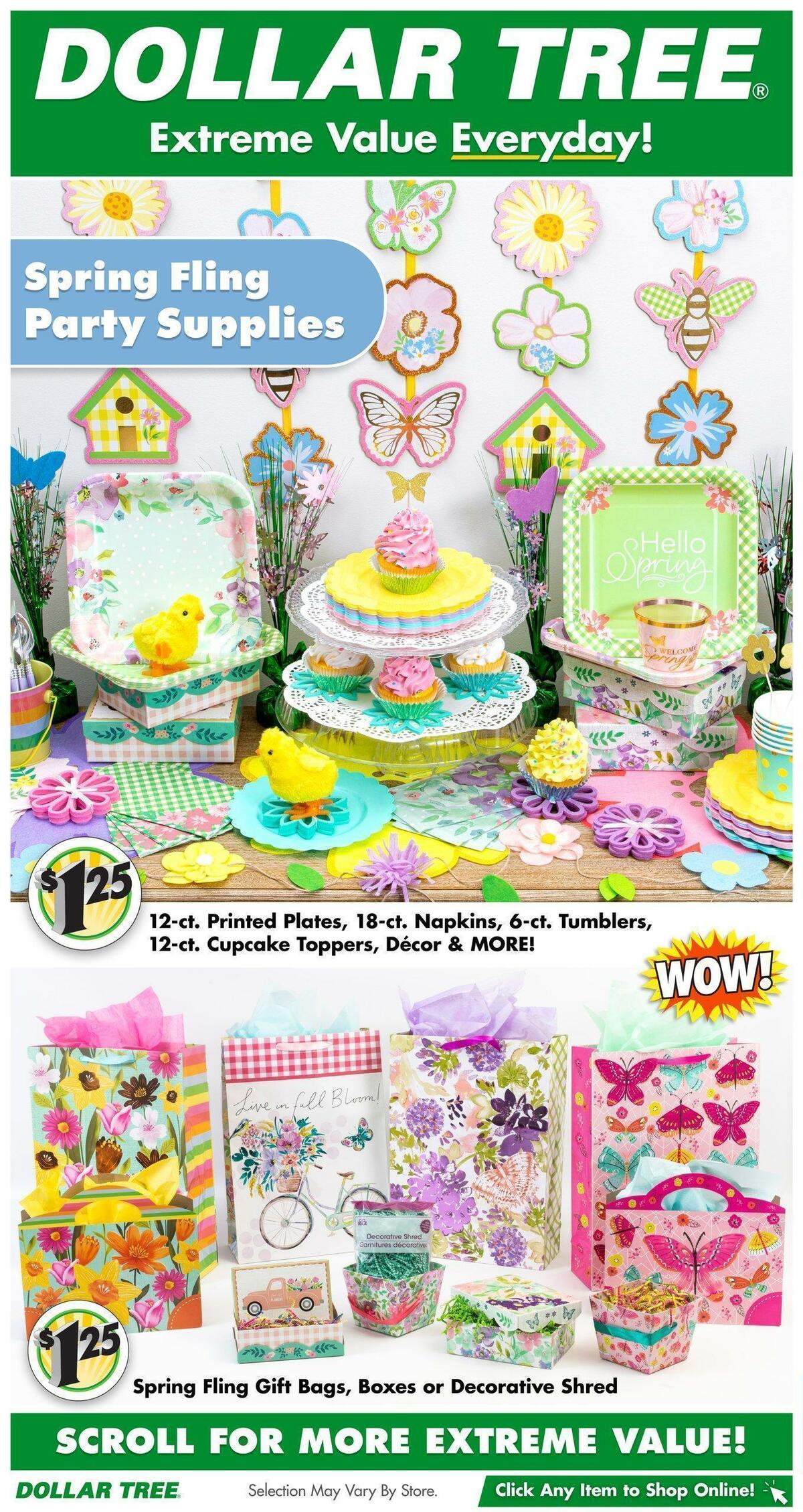 Dollar Tree Weekly Ad from February 19