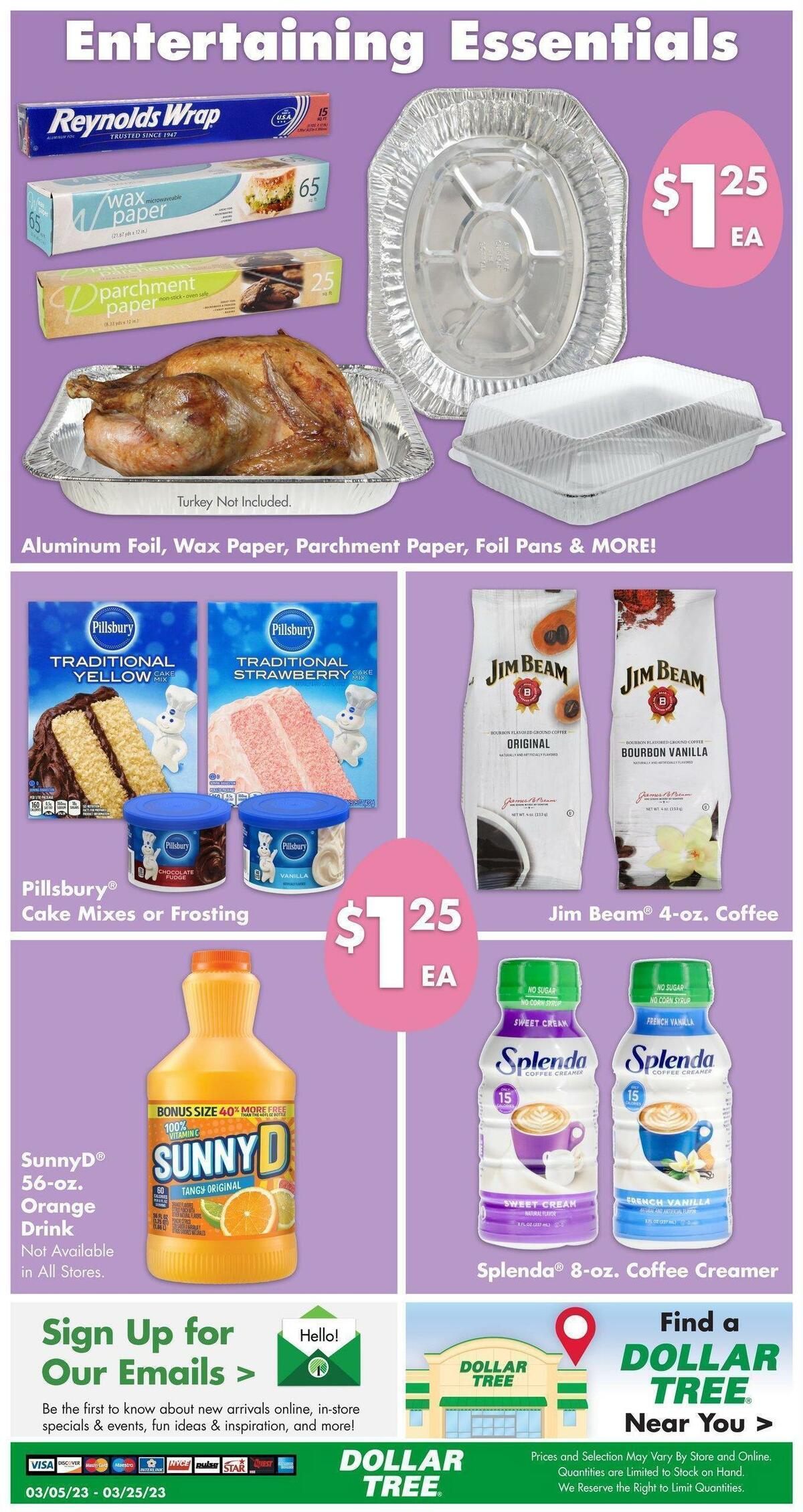 Dollar Tree Weekly Ad from March 5