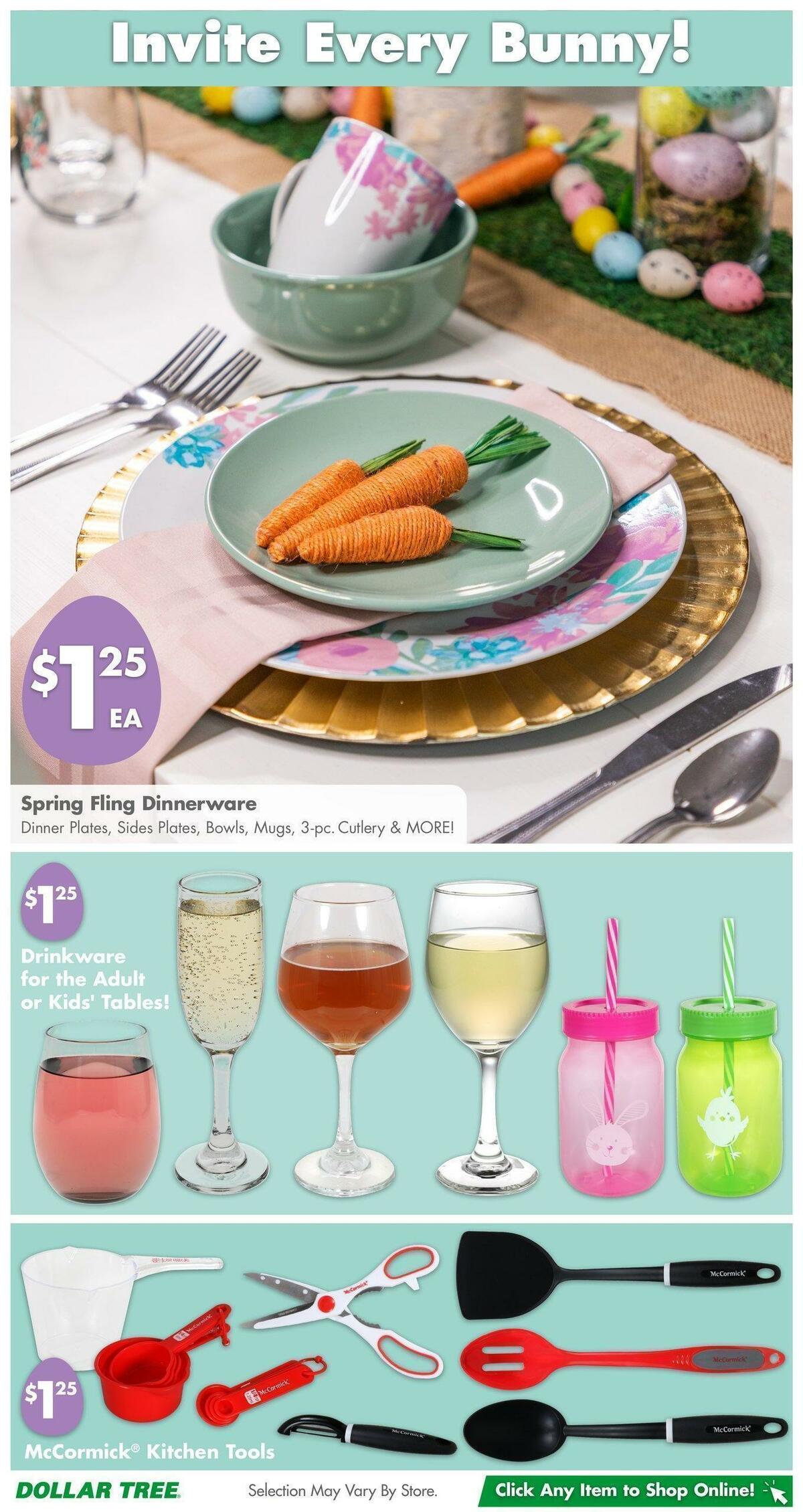 Dollar Tree Weekly Ad from March 5