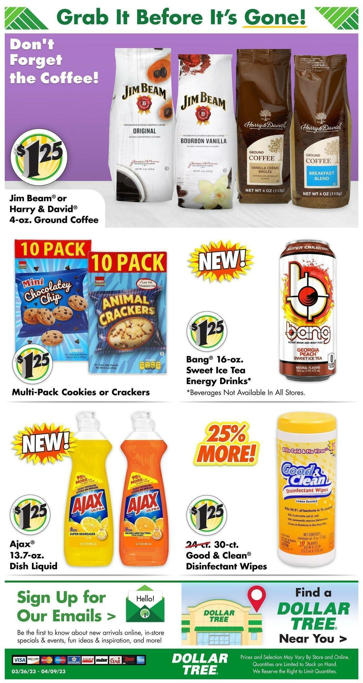 Dollar Tree Weekly Ad from March 26