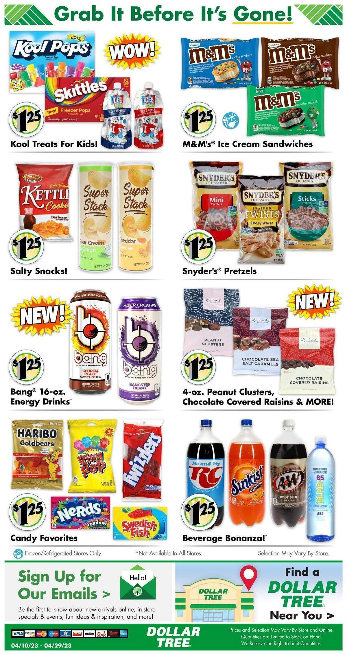 Dollar Tree Weekly Ad from April 10