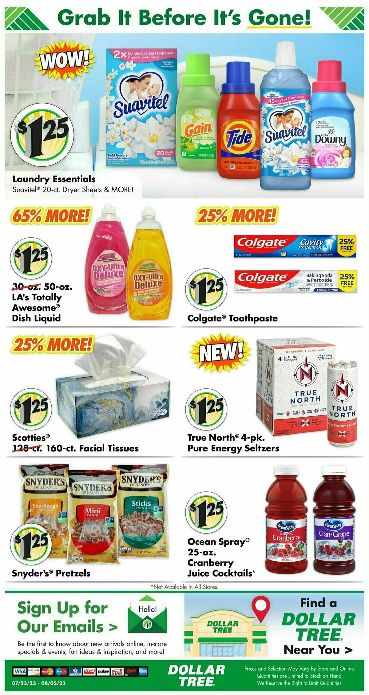 Dollar Tree Weekly Ad from July 23
