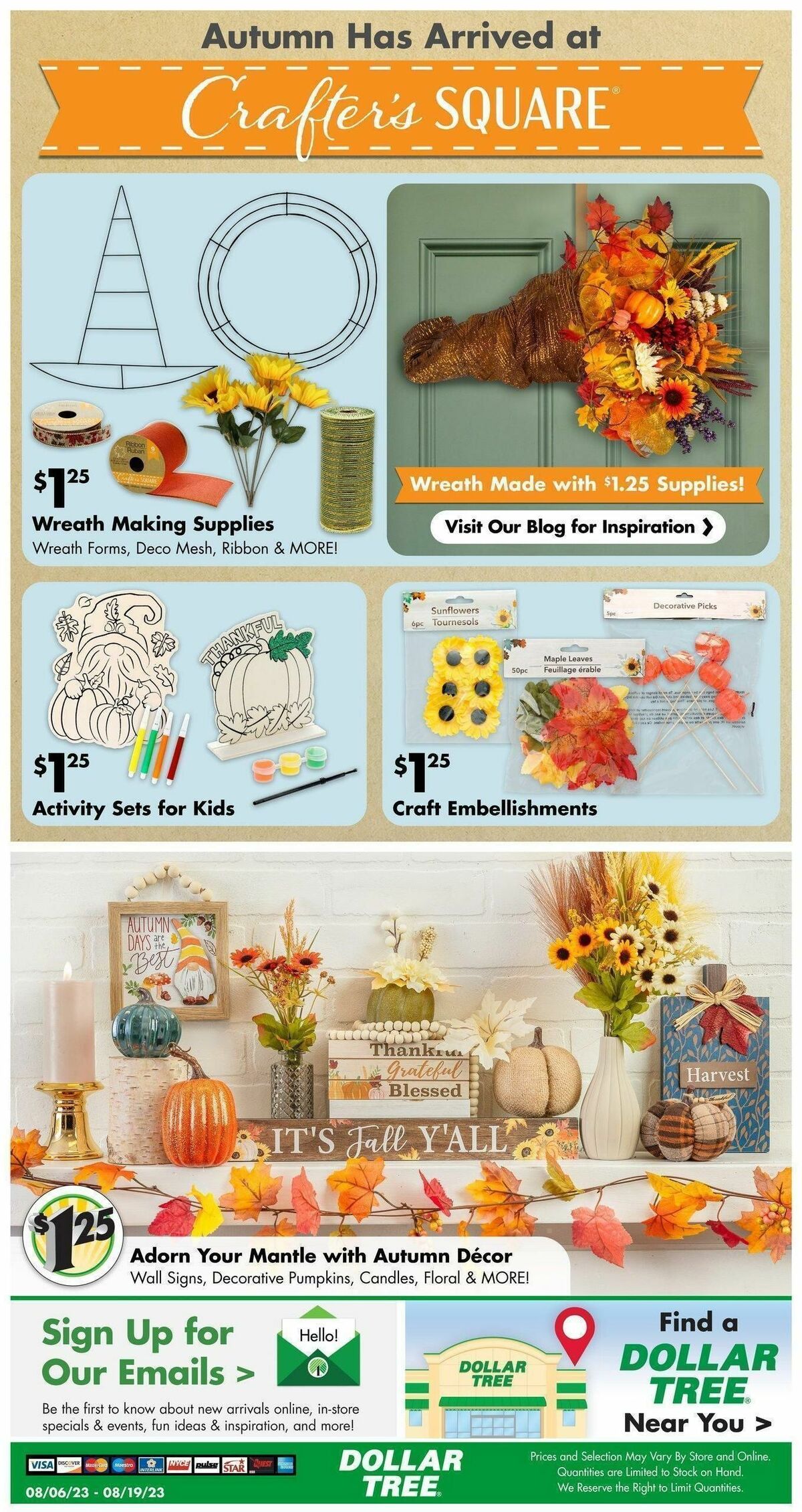 Dollar Tree Weekly Ad from August 6