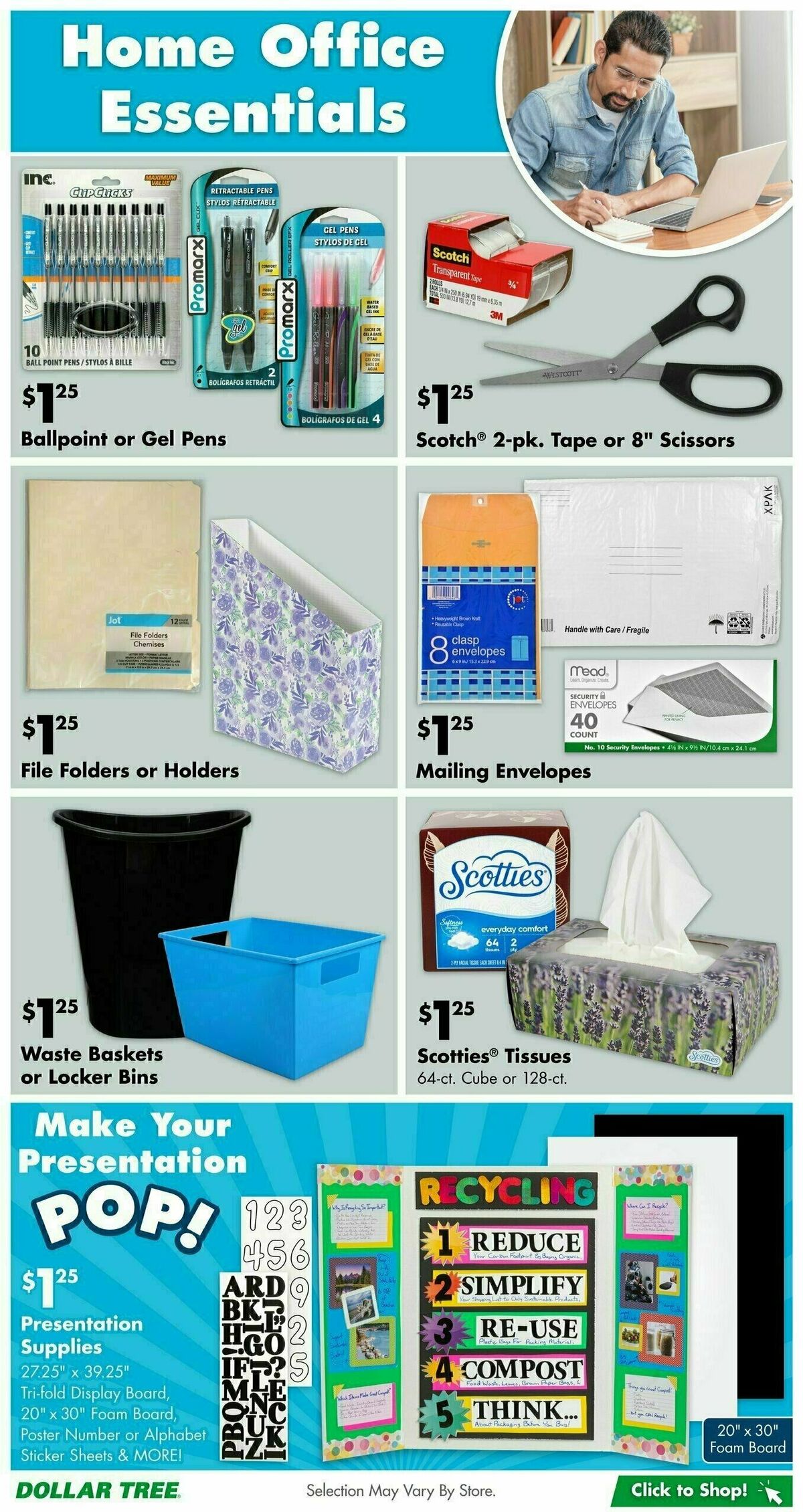 Dollar Tree Weekly Ad from August 27
