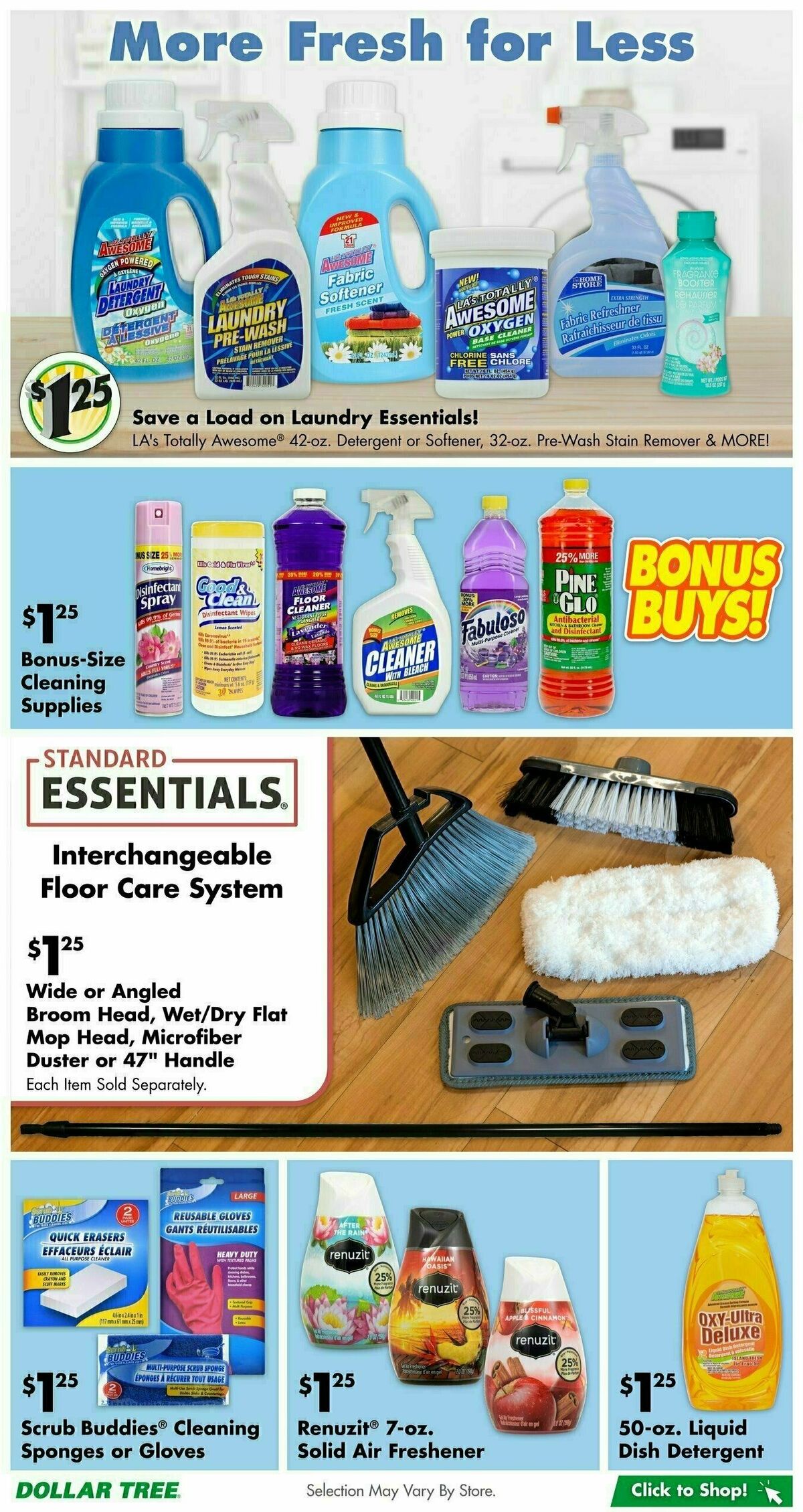 Dollar Tree Weekly Ad from August 27