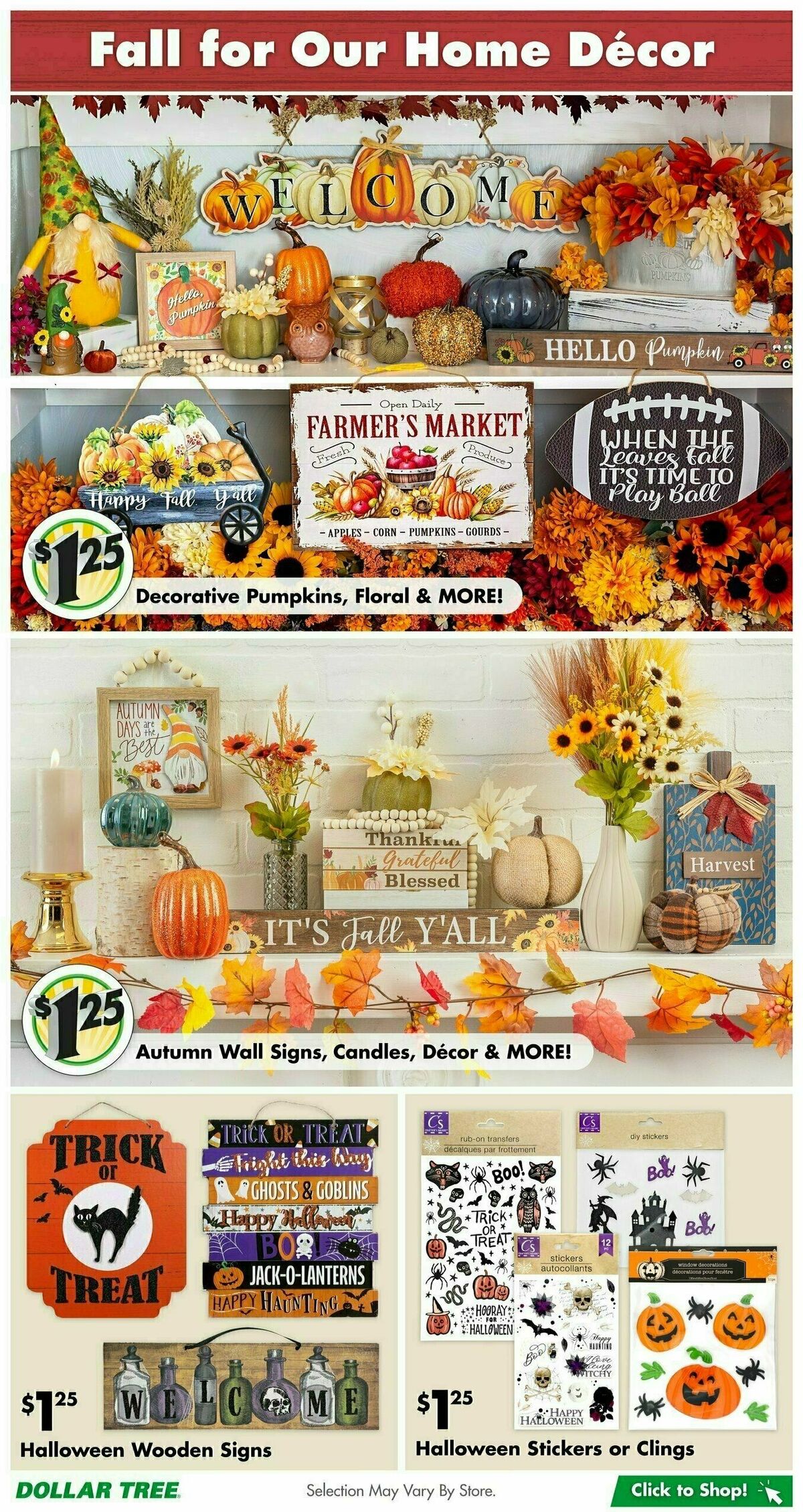 Dollar Tree Weekly Ad from September 23