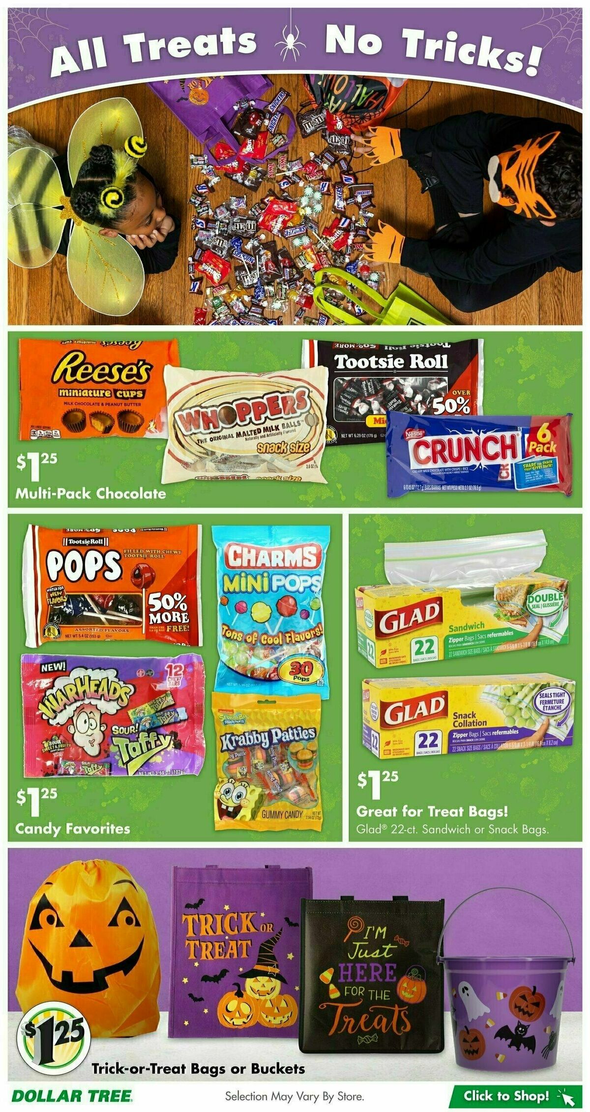 Dollar Tree Weekly Ad from October 1