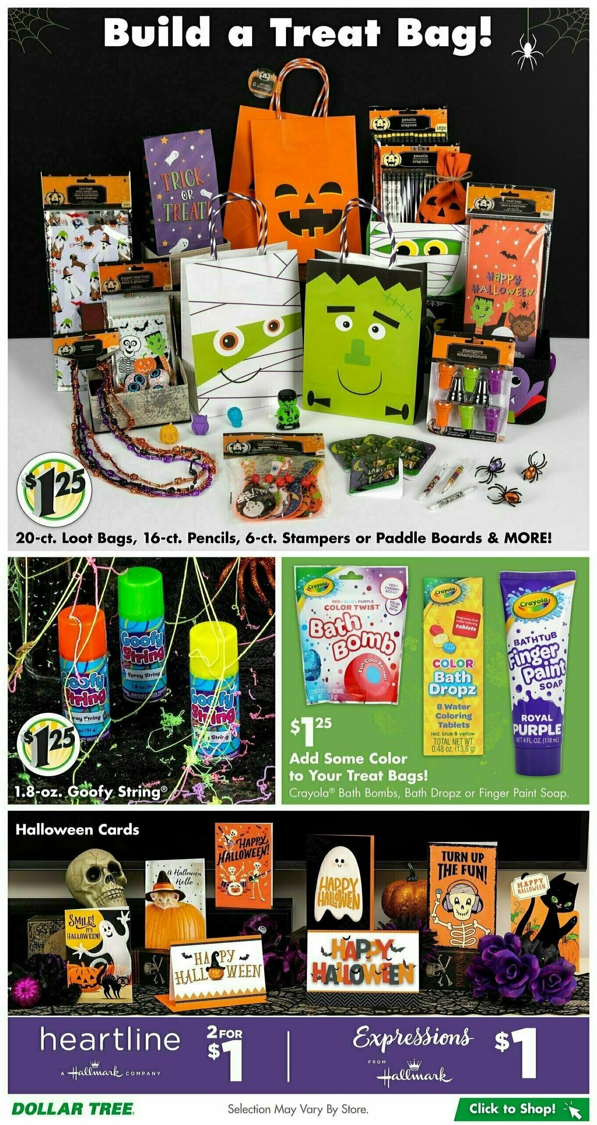Dollar Tree Weekly Ad from October 1