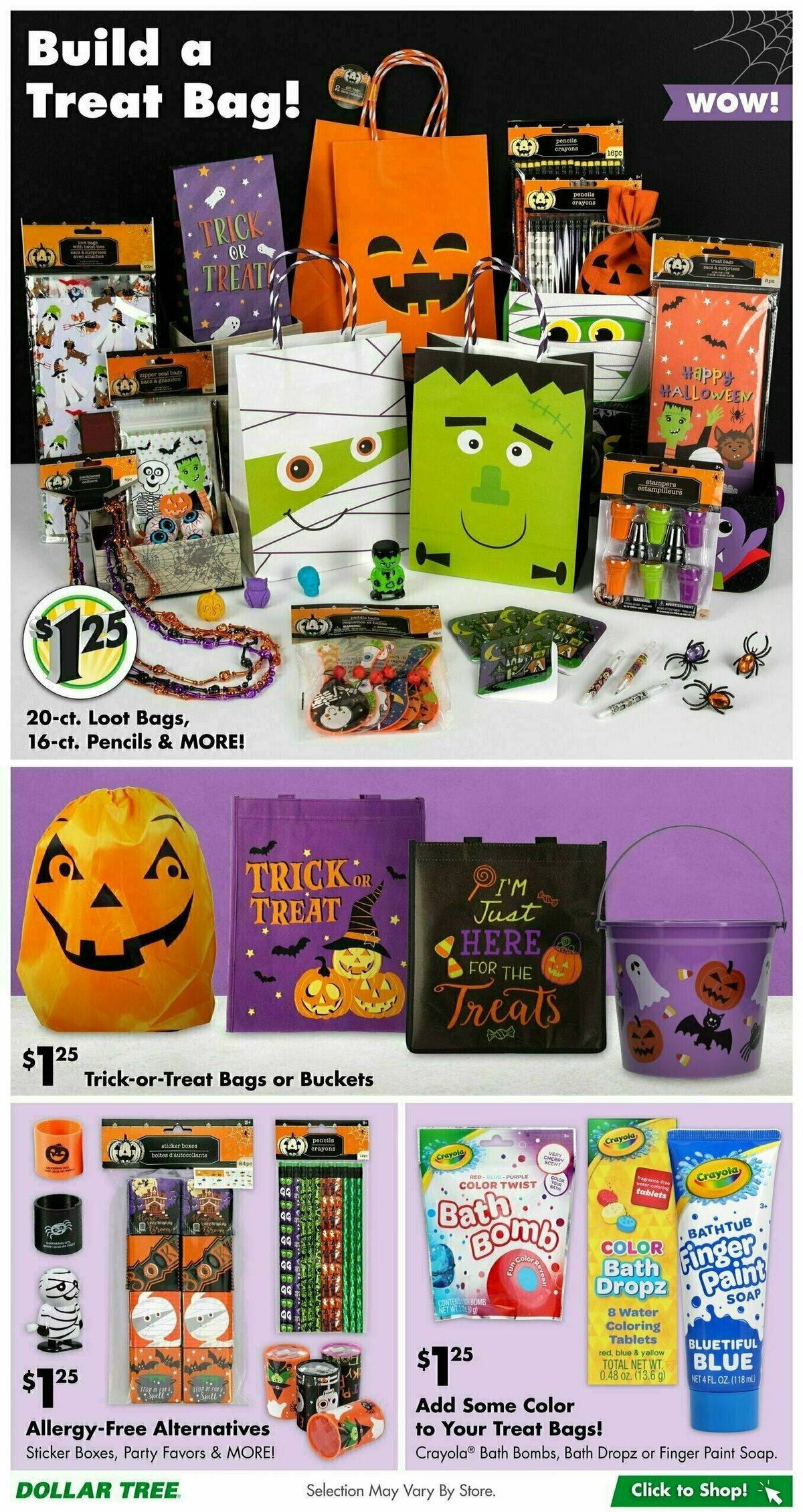 Dollar Tree Weekly Ad from October 15