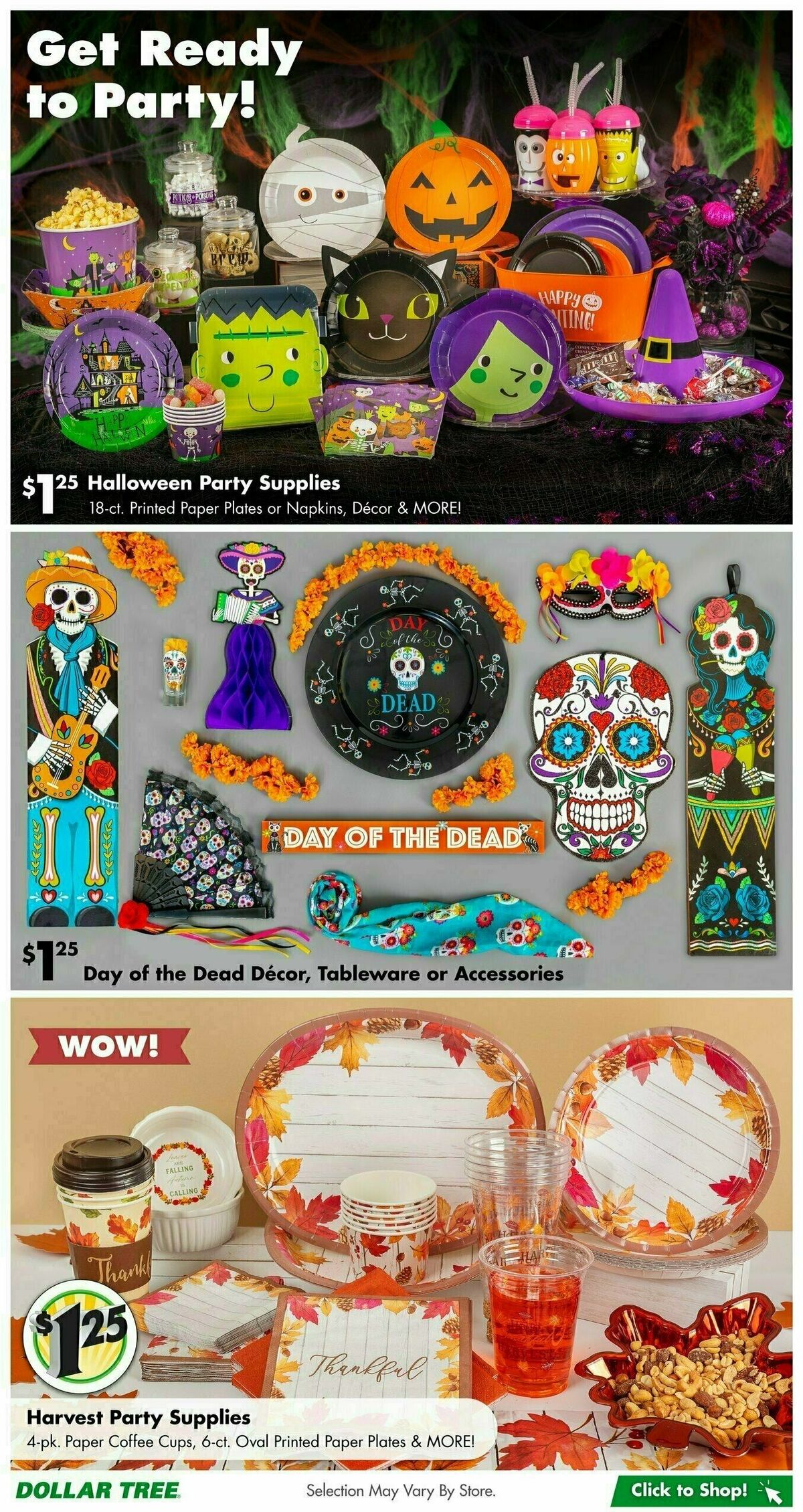 Dollar Tree Weekly Ad from October 15