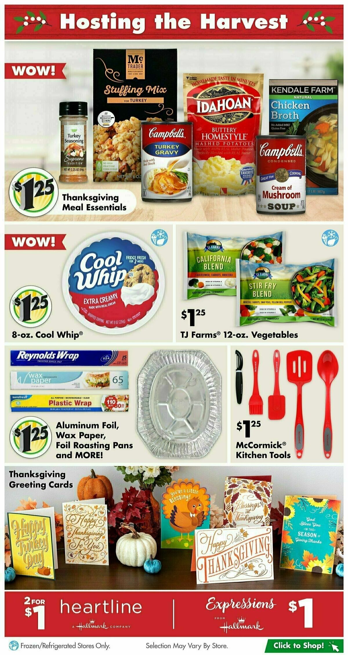 Dollar Tree Weekly Ad from November 1