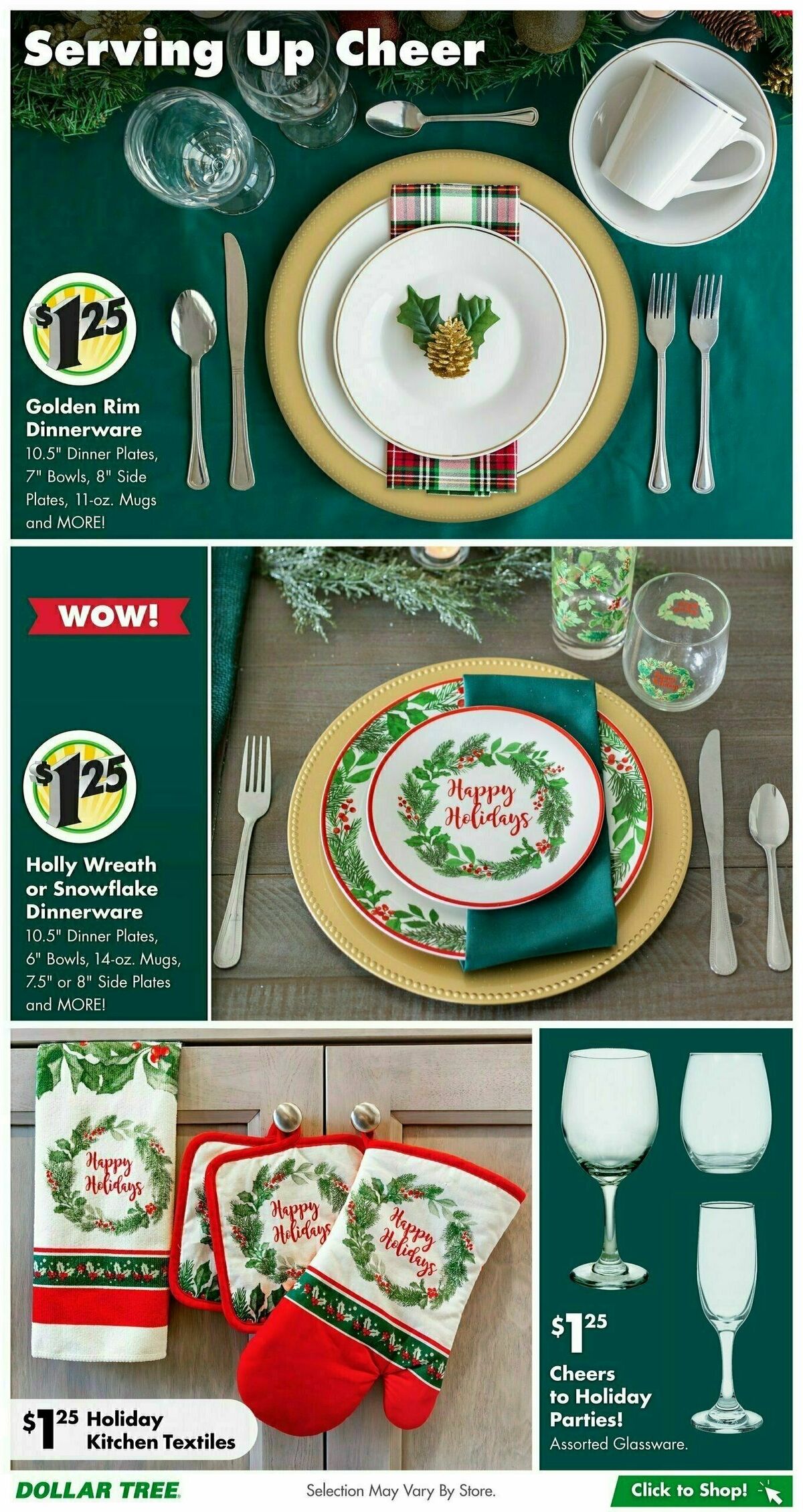 Dollar Tree Weekly Ad from November 1