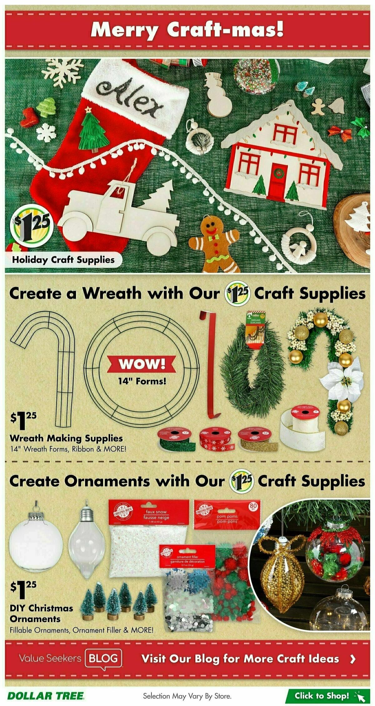 Dollar Tree Weekly Ad from November 1