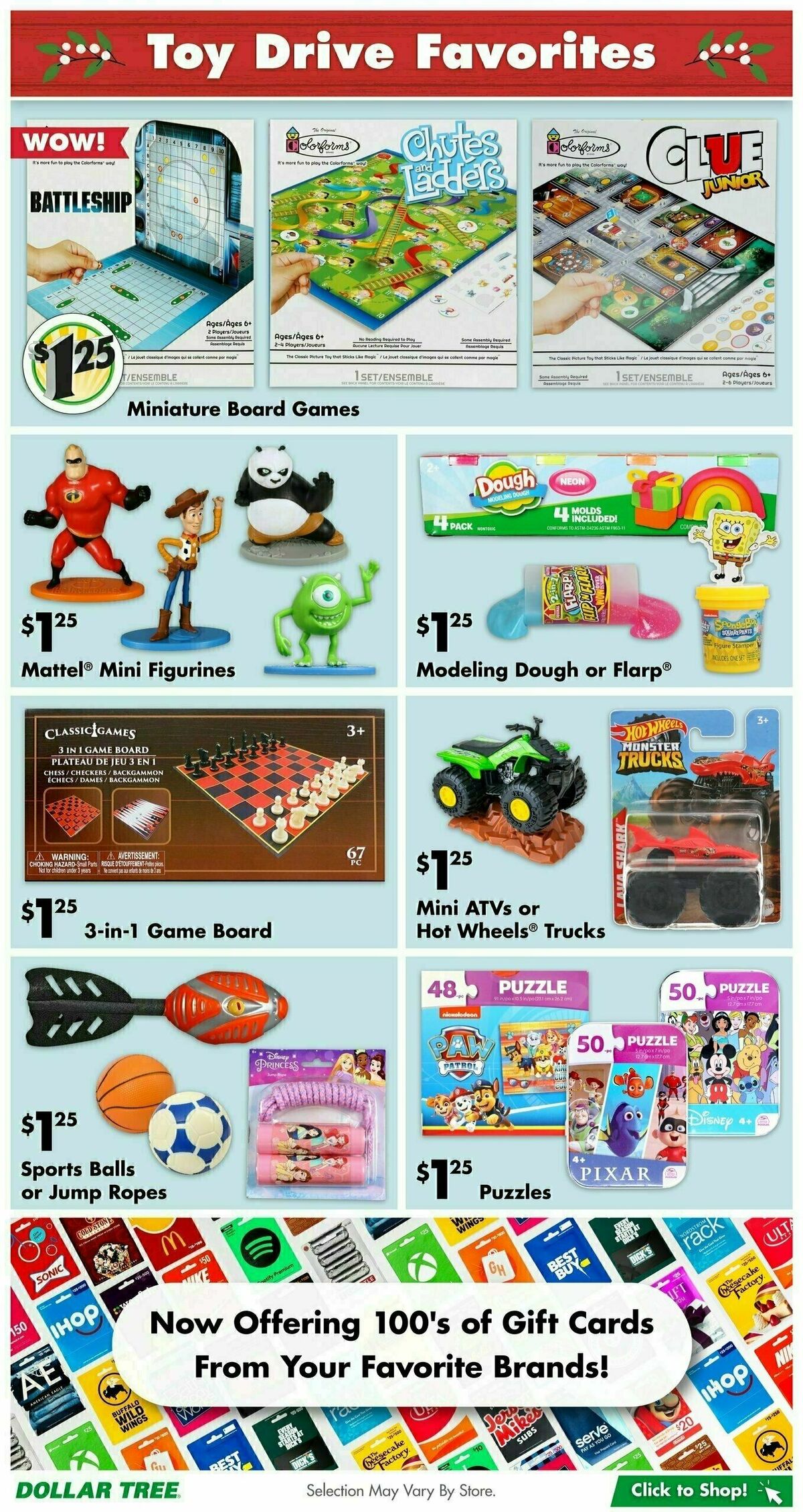 Dollar Tree Weekly Ad from November 12