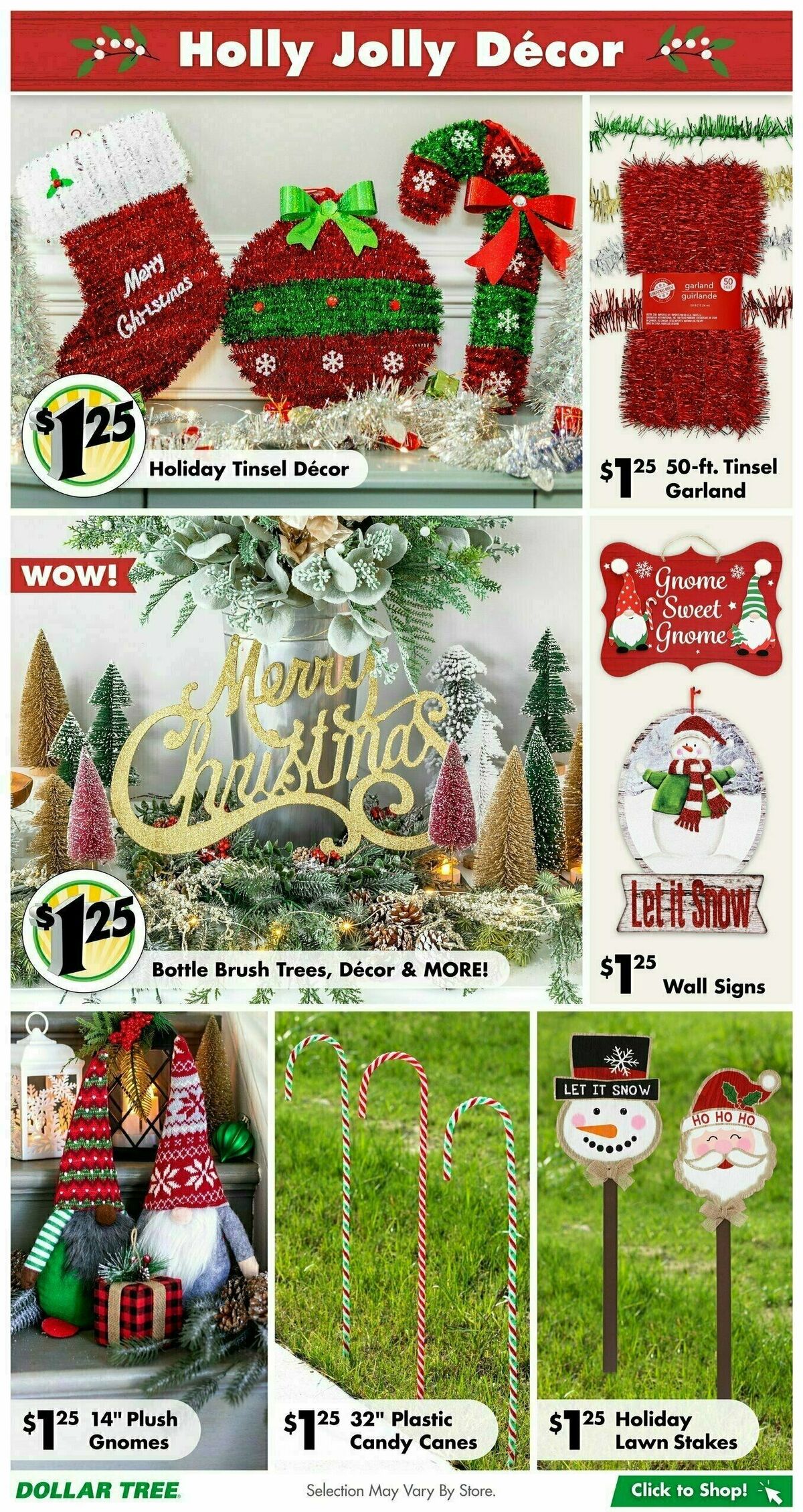 Dollar Tree Weekly Ad from November 24