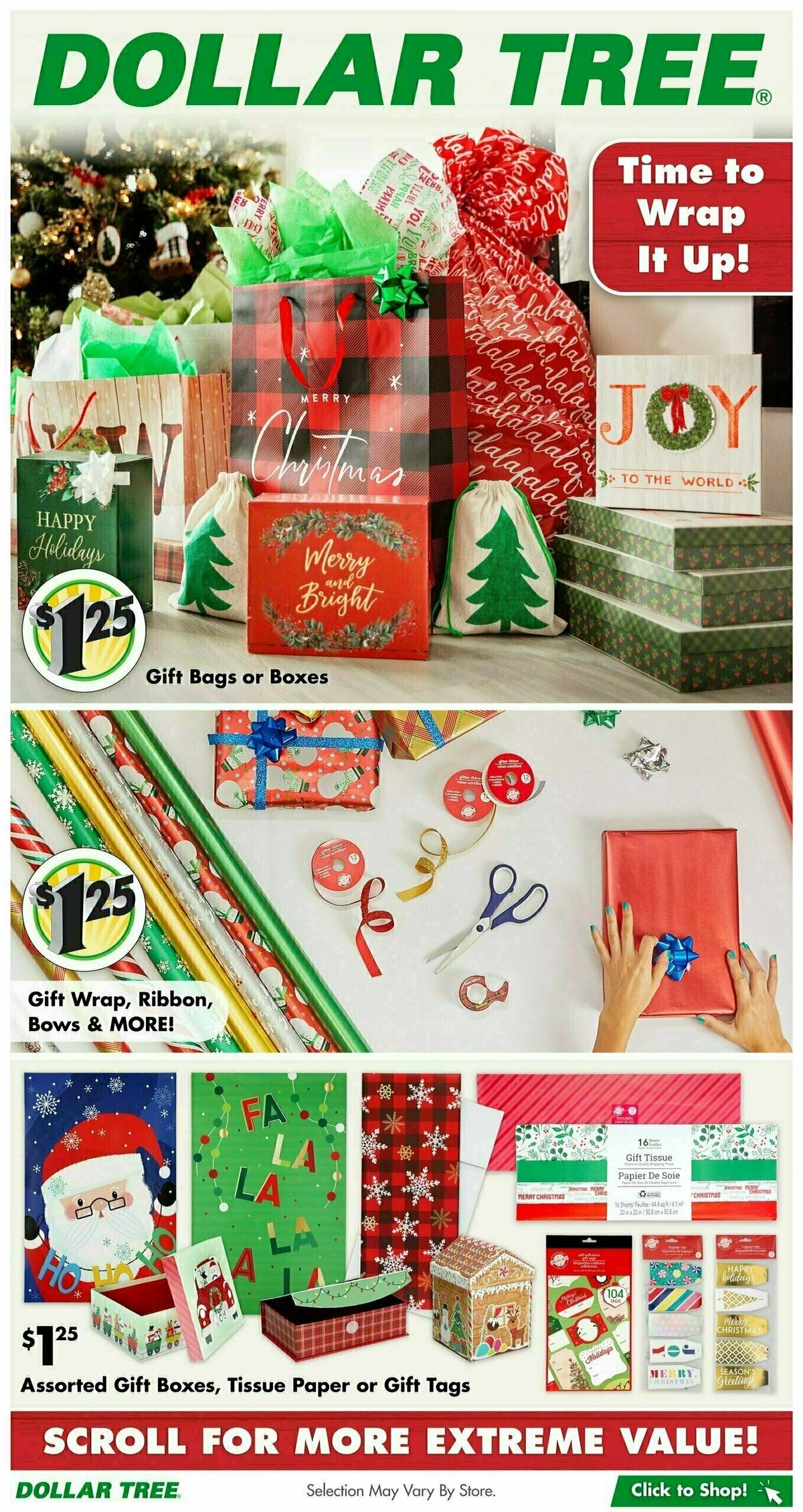 Dollar Tree Weekly Ad from December 10