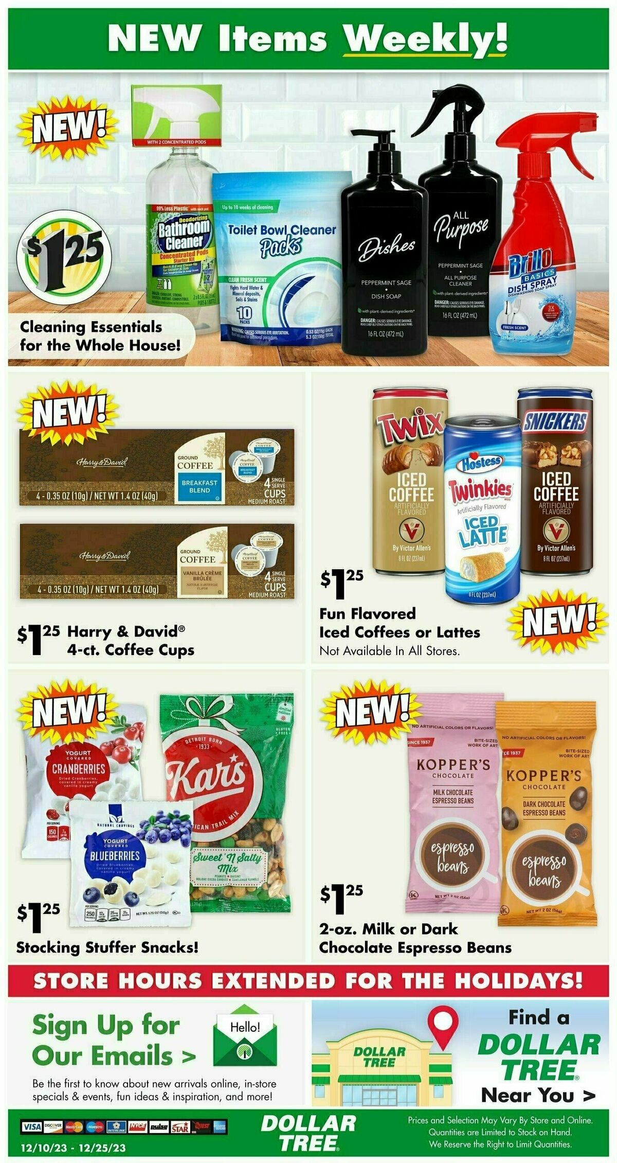 Dollar Tree Weekly Ad from December 10