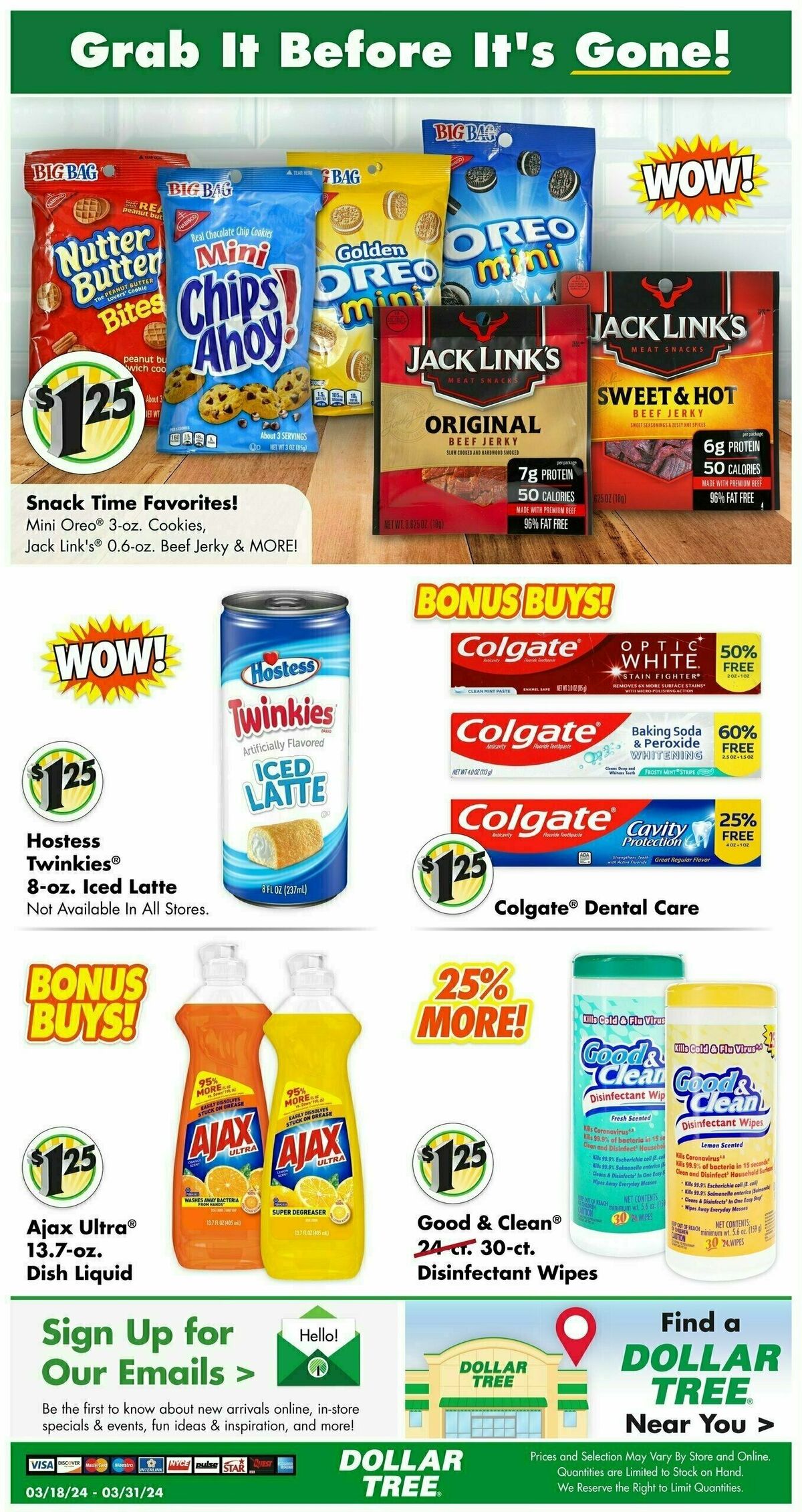 Dollar Tree Weekly Ad from March 18