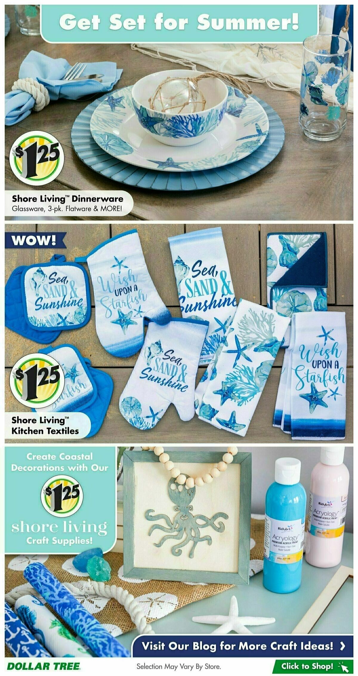 Dollar Tree Spring/Summer Weekly Ad from April 1