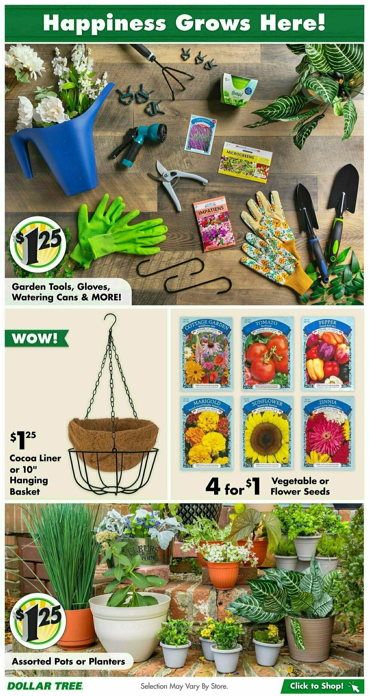 Dollar Tree Spring/Summer Weekly Ad from April 1