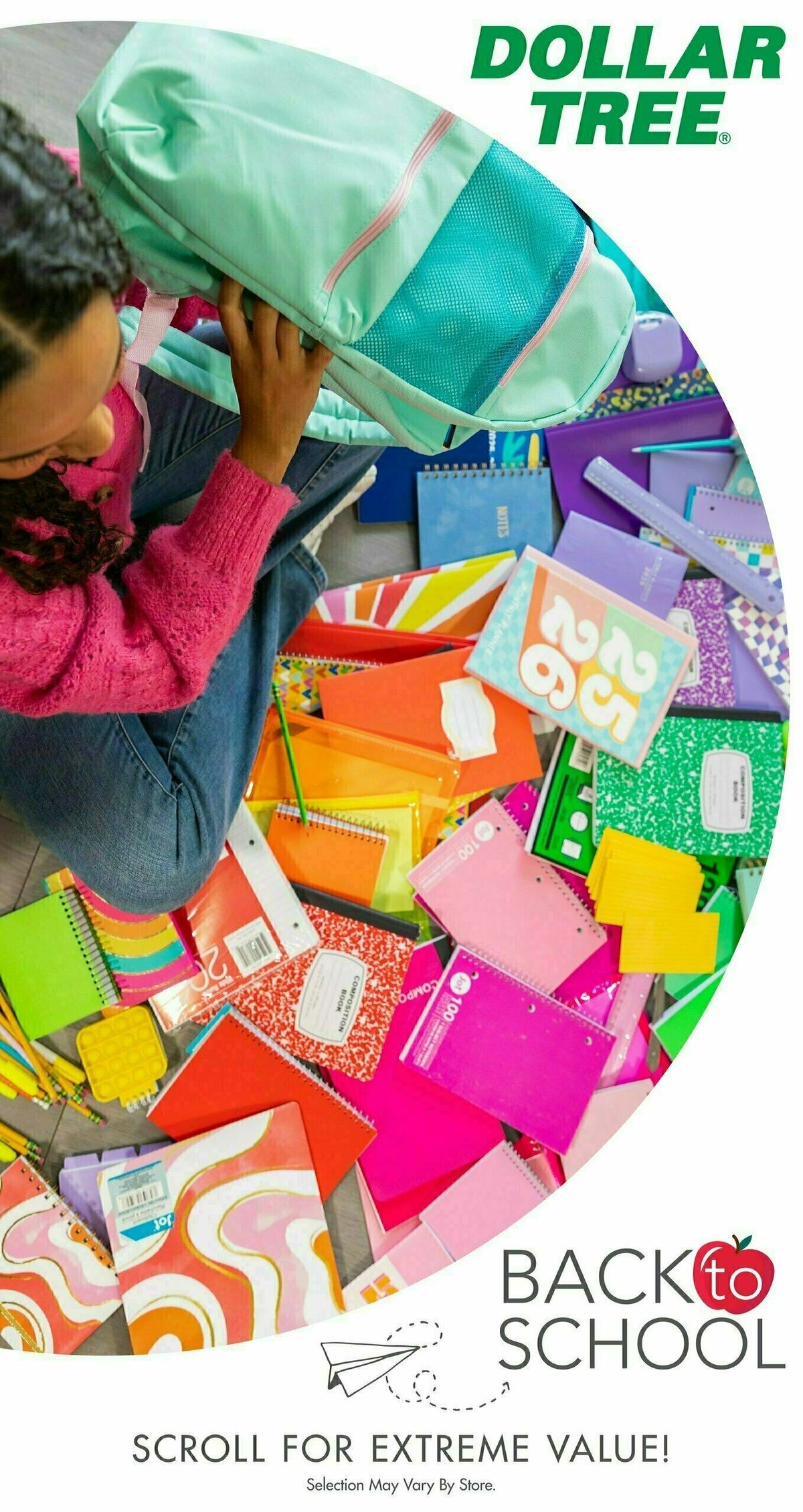 Dollar Tree Back to School Lookbook Weekly Ad from July 5
