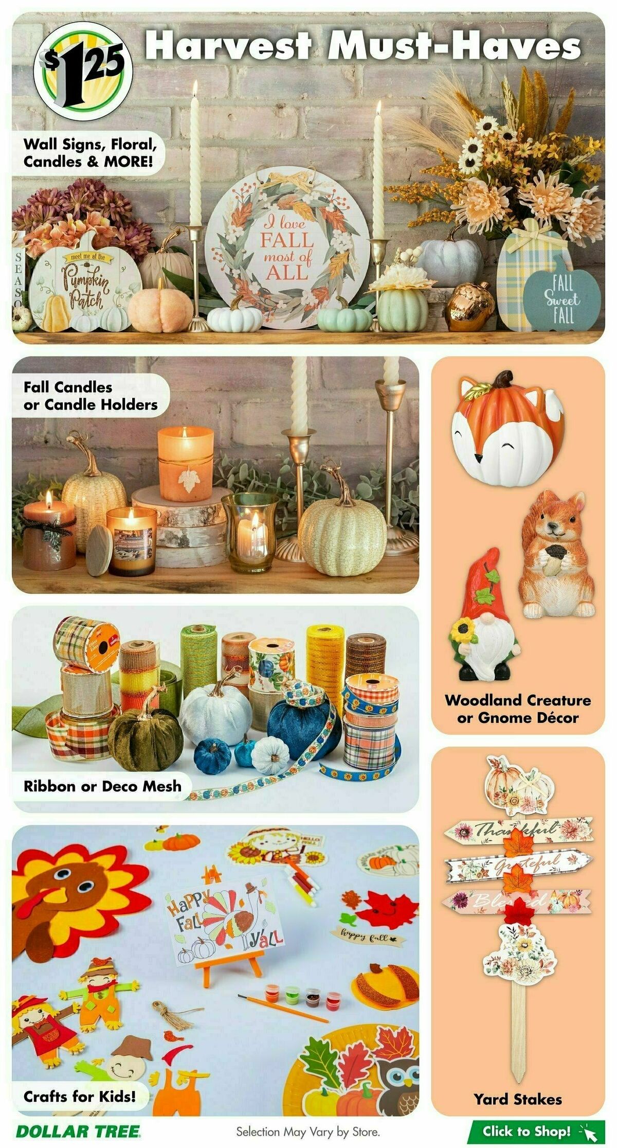 Dollar Tree Weekly Ad from August 18