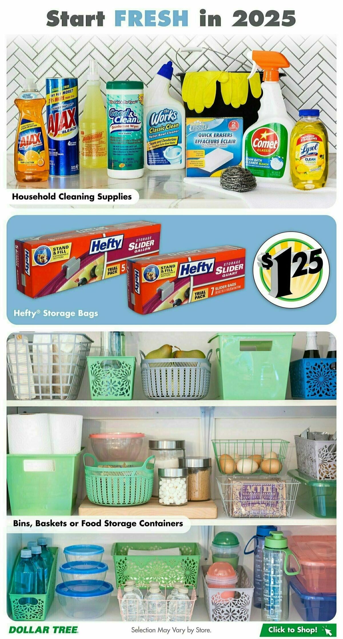 Dollar Tree Weekly Ad from January 19