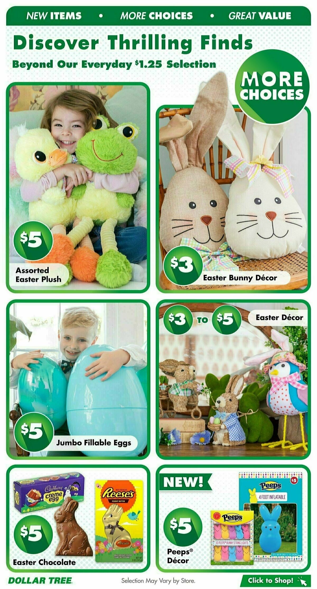 Dollar Tree Weekly Ad from April 6