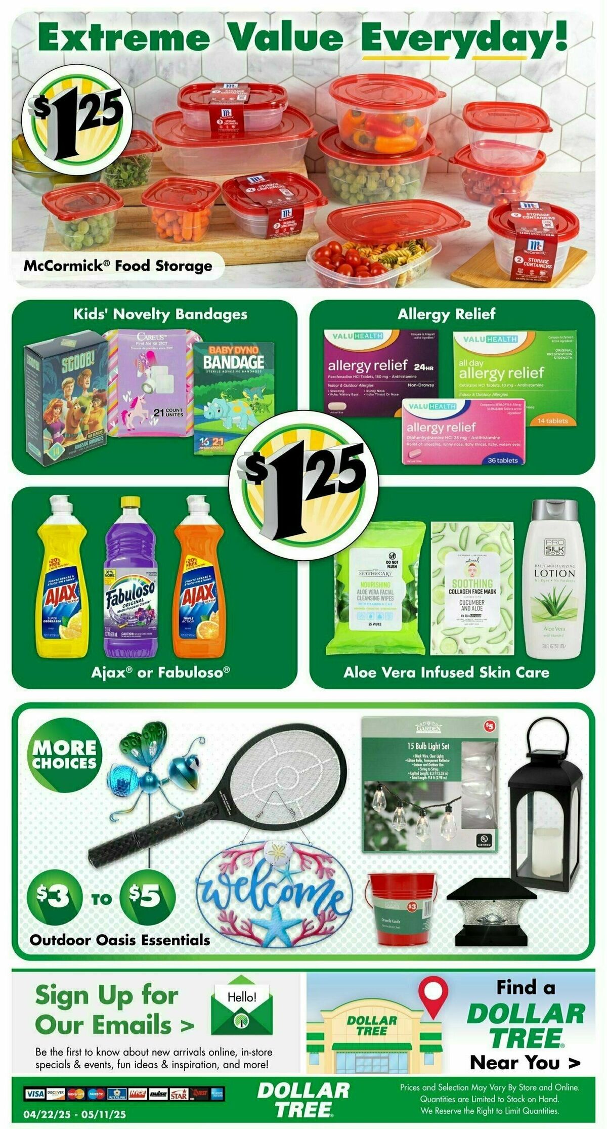 Dollar Tree Weekly Ad from April 22