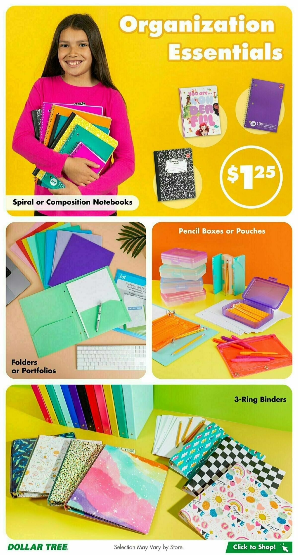 Dollar Tree Weekly Ad from July 27
