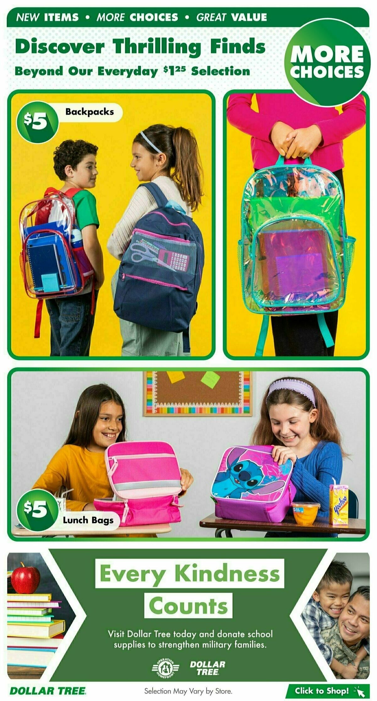 Dollar Tree Weekly Ad from July 27