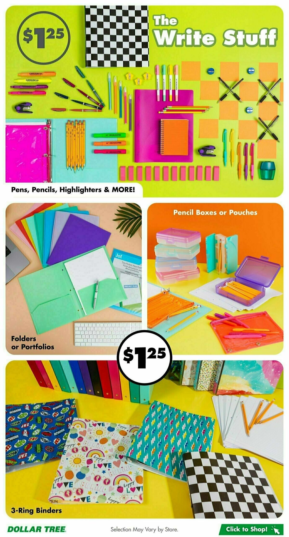 Dollar Tree Weekly Ad from August 17