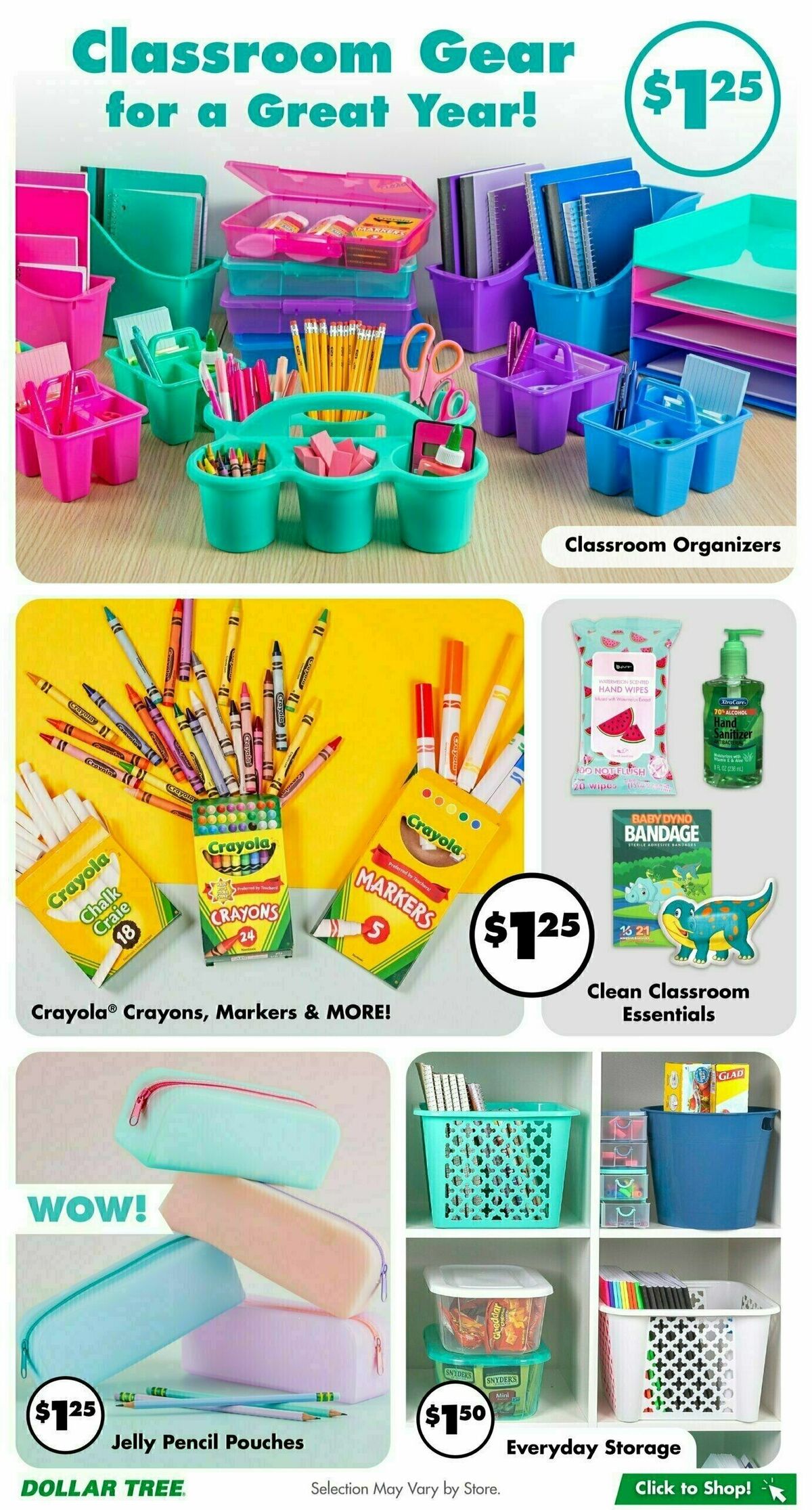 Dollar Tree Weekly Ad from August 17