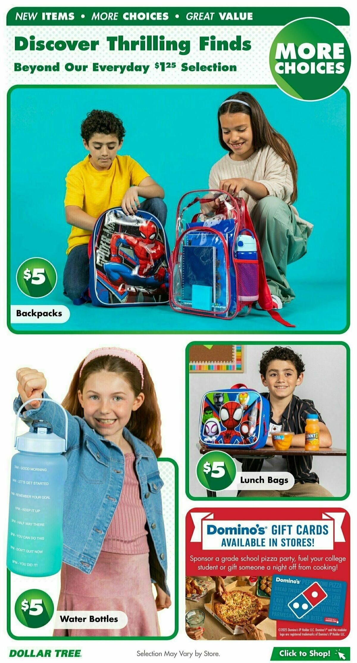 Dollar Tree Weekly Ad from August 17