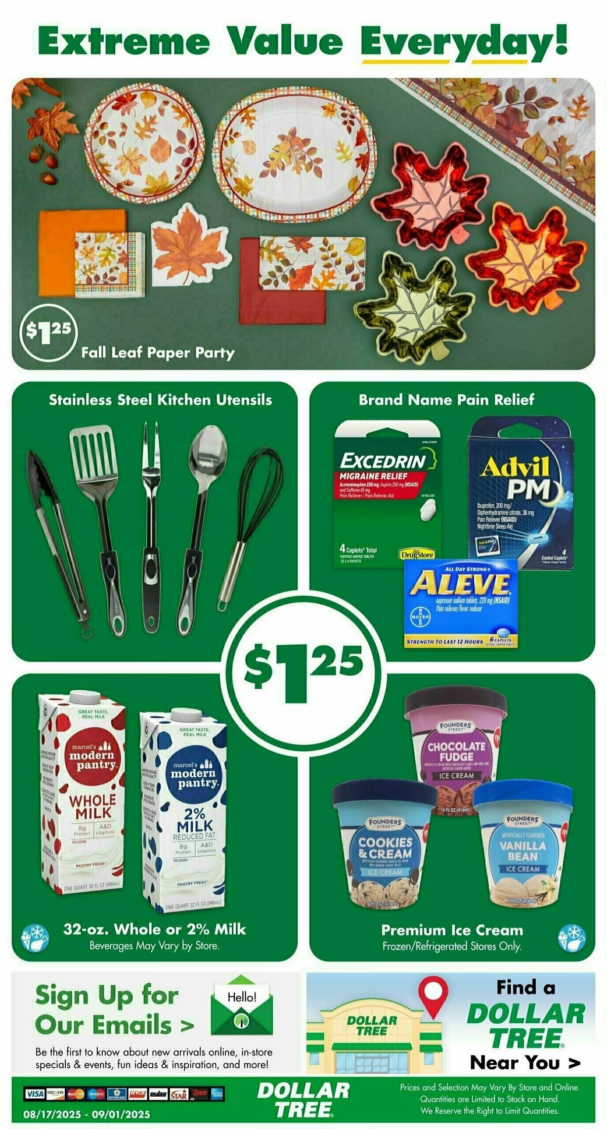 Dollar Tree Weekly Ad from August 17