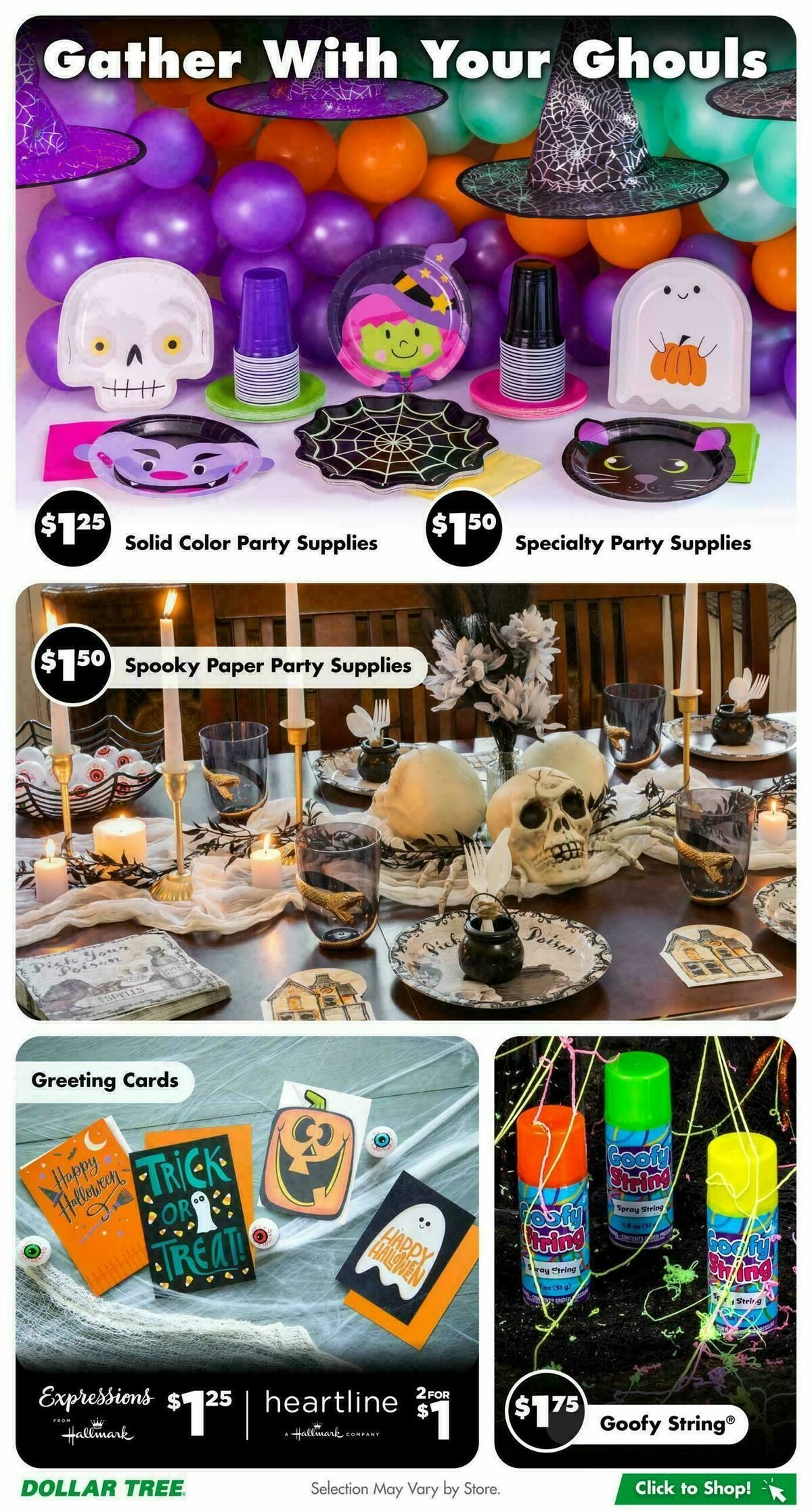 Dollar Tree Weekly Ad from October 12