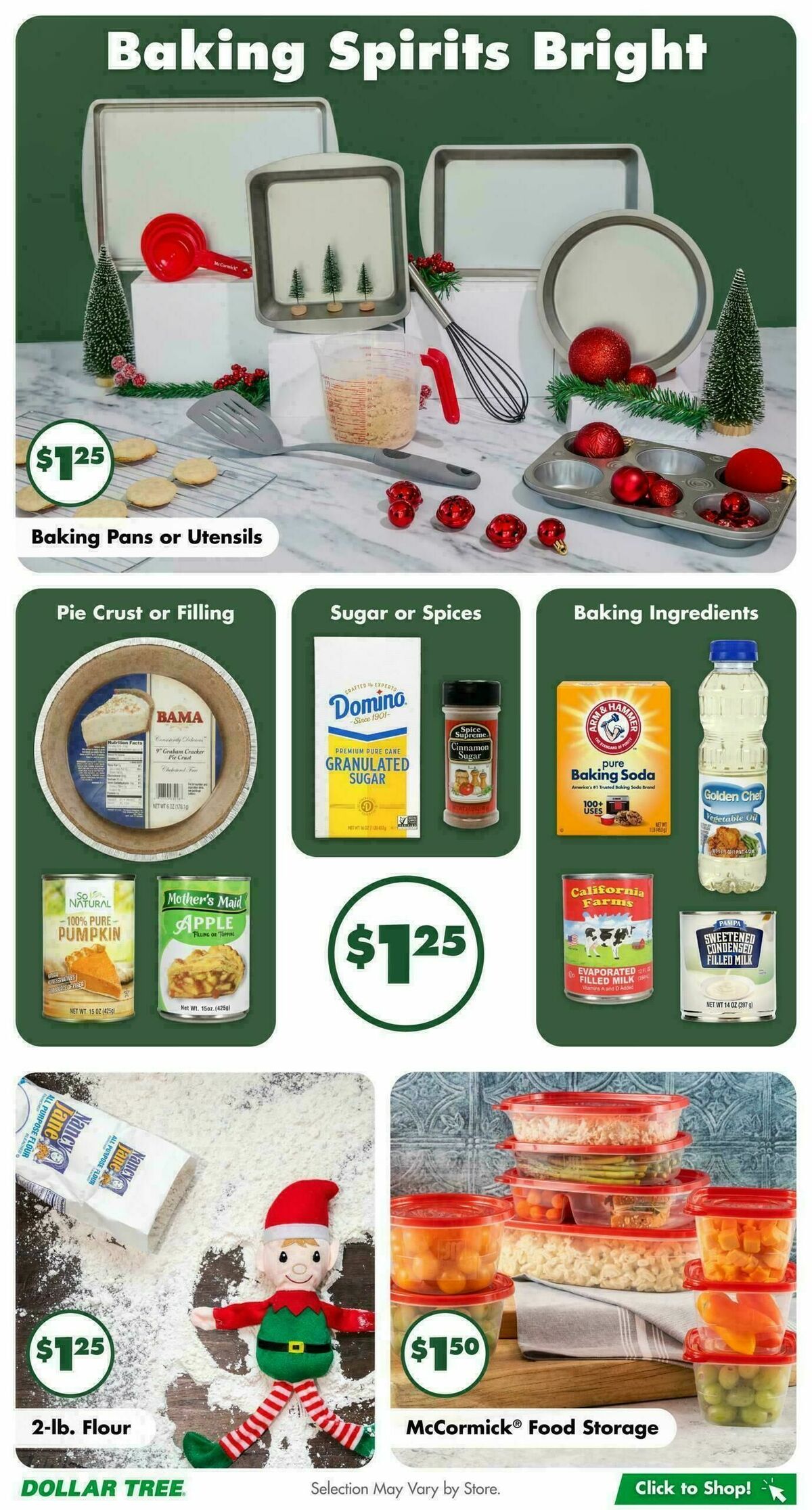 Dollar Tree Weekly Ad from November 1