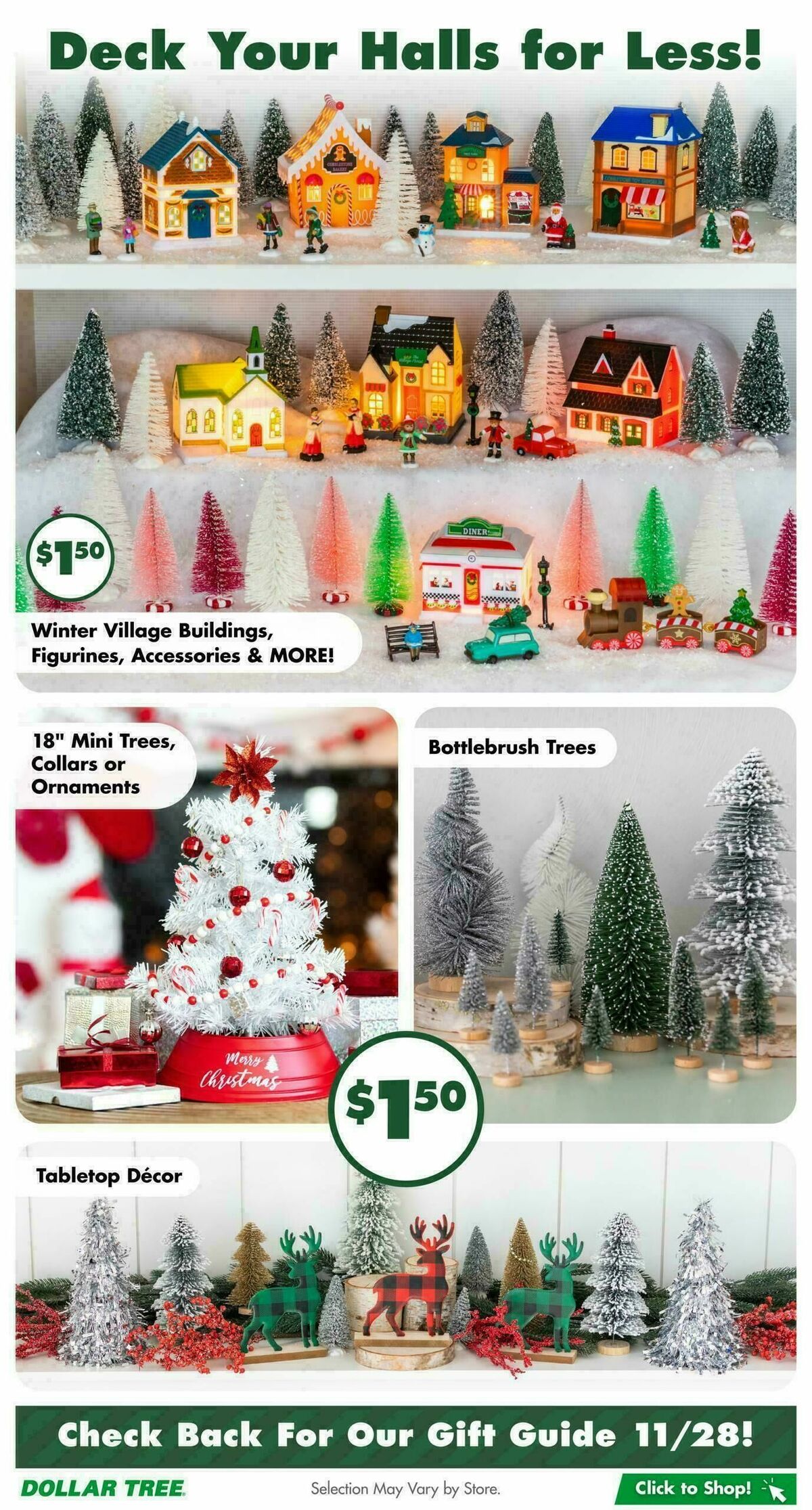 Dollar Tree Weekly Ad from November 1